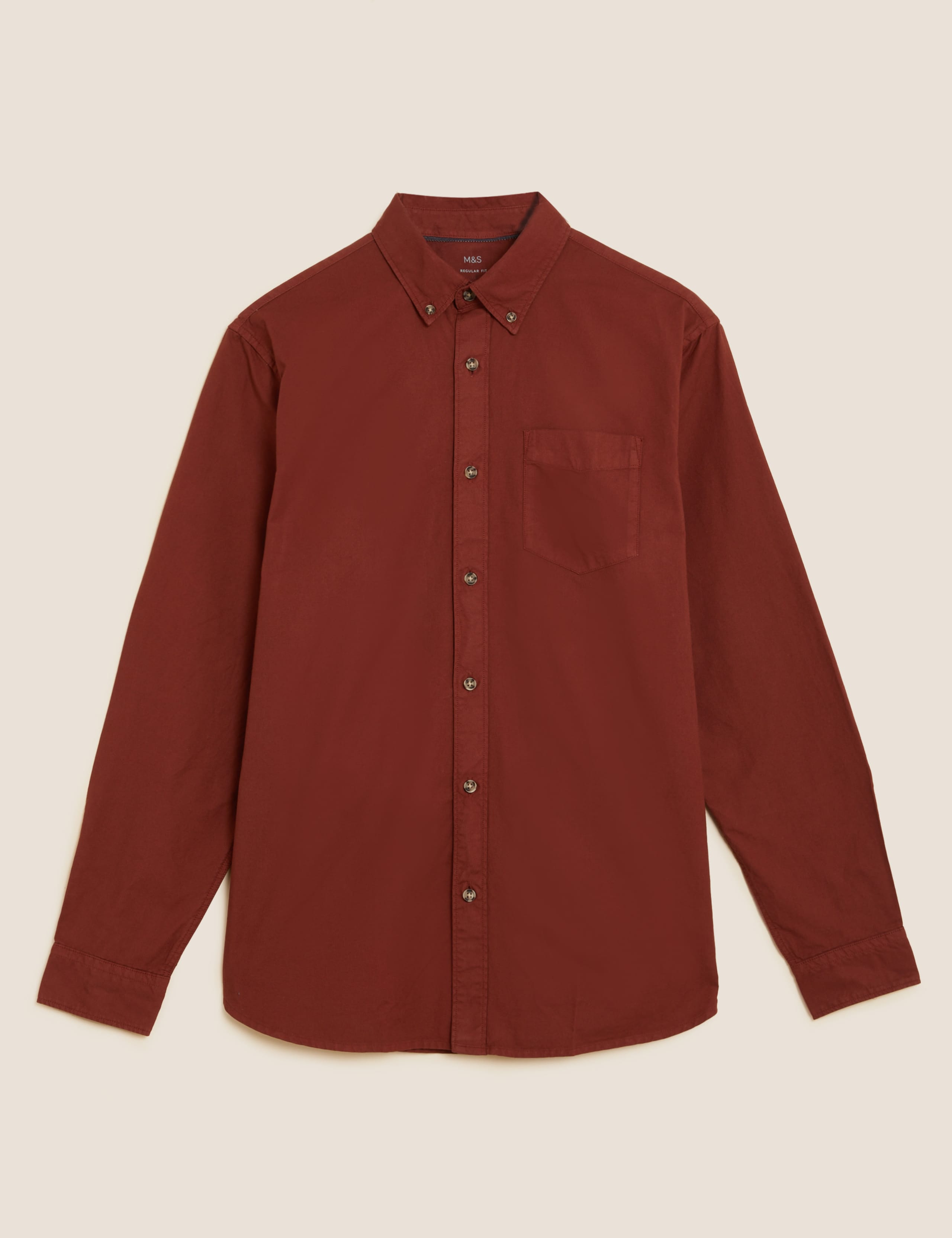 Pure Cotton Oxford Shirt 2 of 4