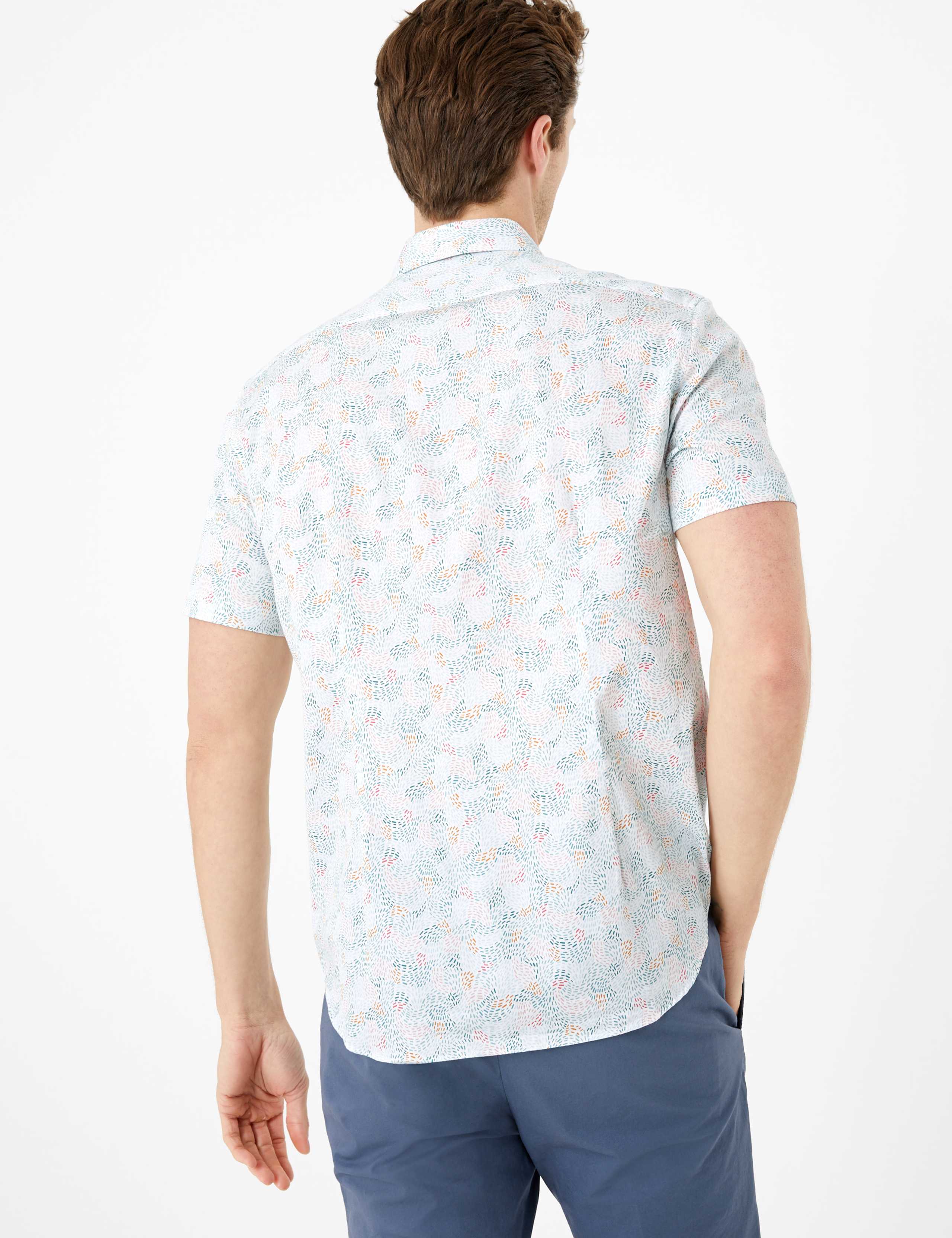 Pure Cotton Firework Print Shirt 4 of 4