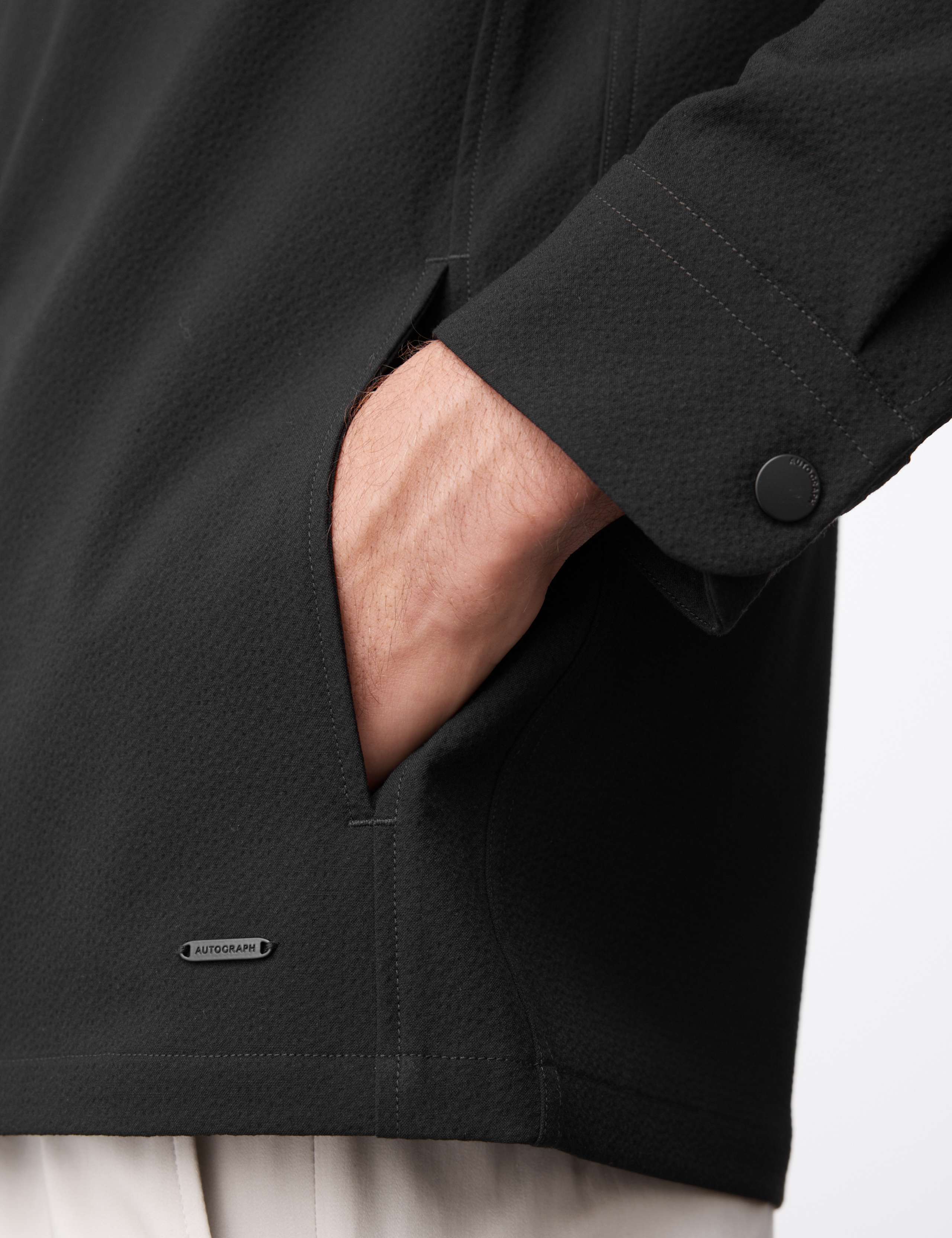 Seersucker Overshirt 5 of 8