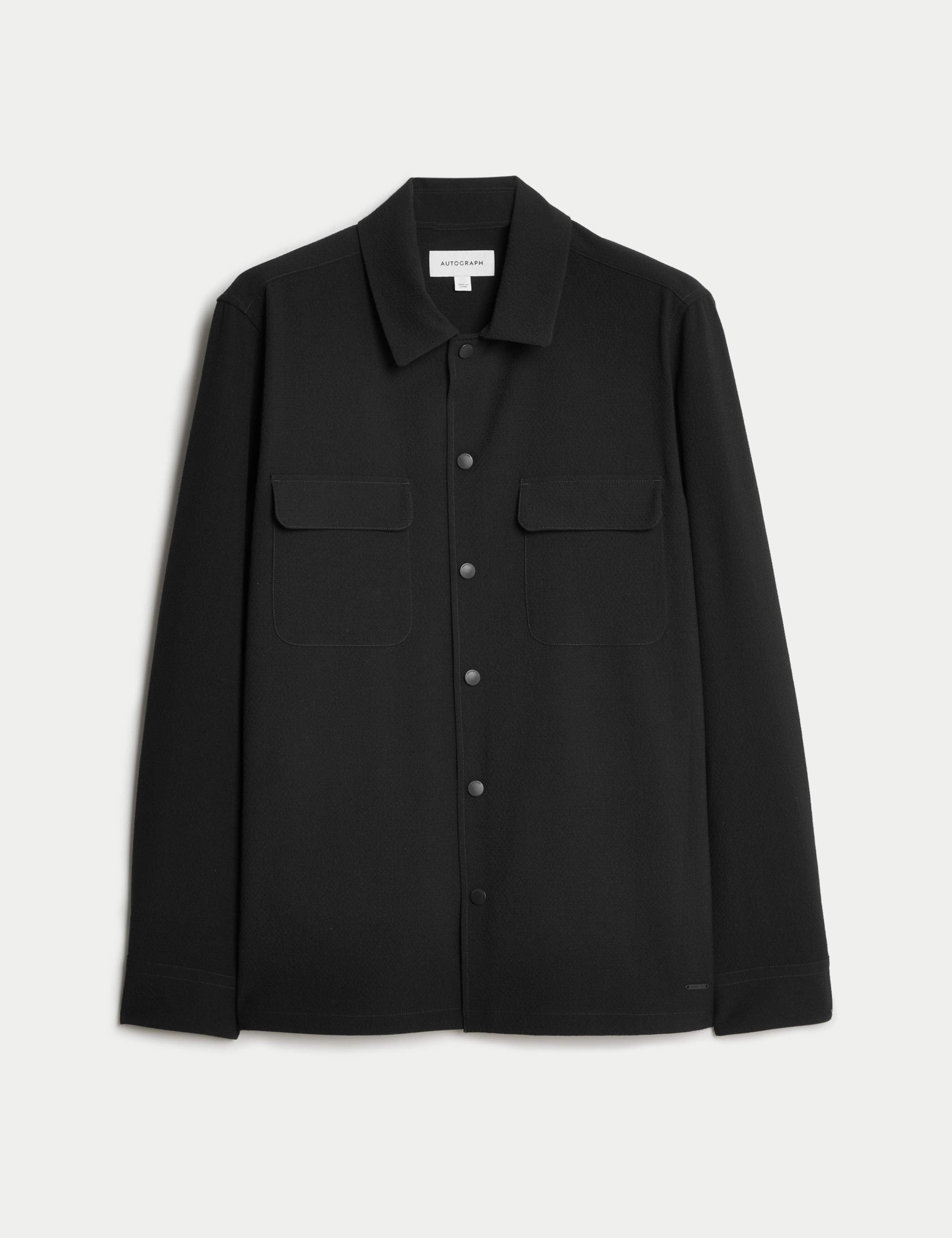 Seersucker Overshirt 2 of 8