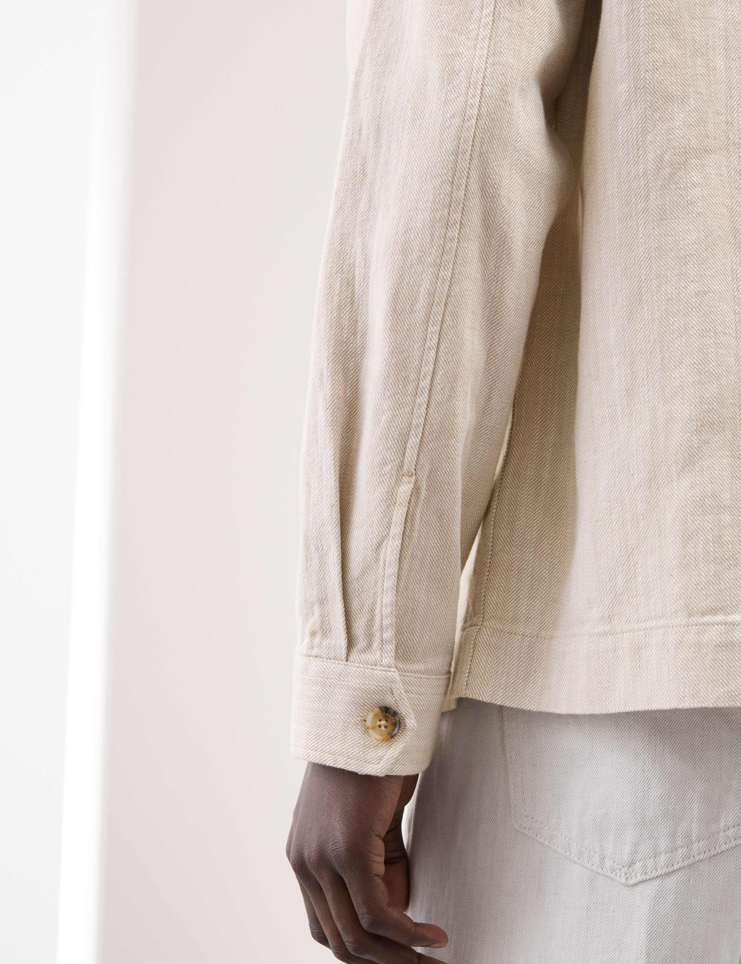 Cotton Linen Blend Overshirt 4 of 7