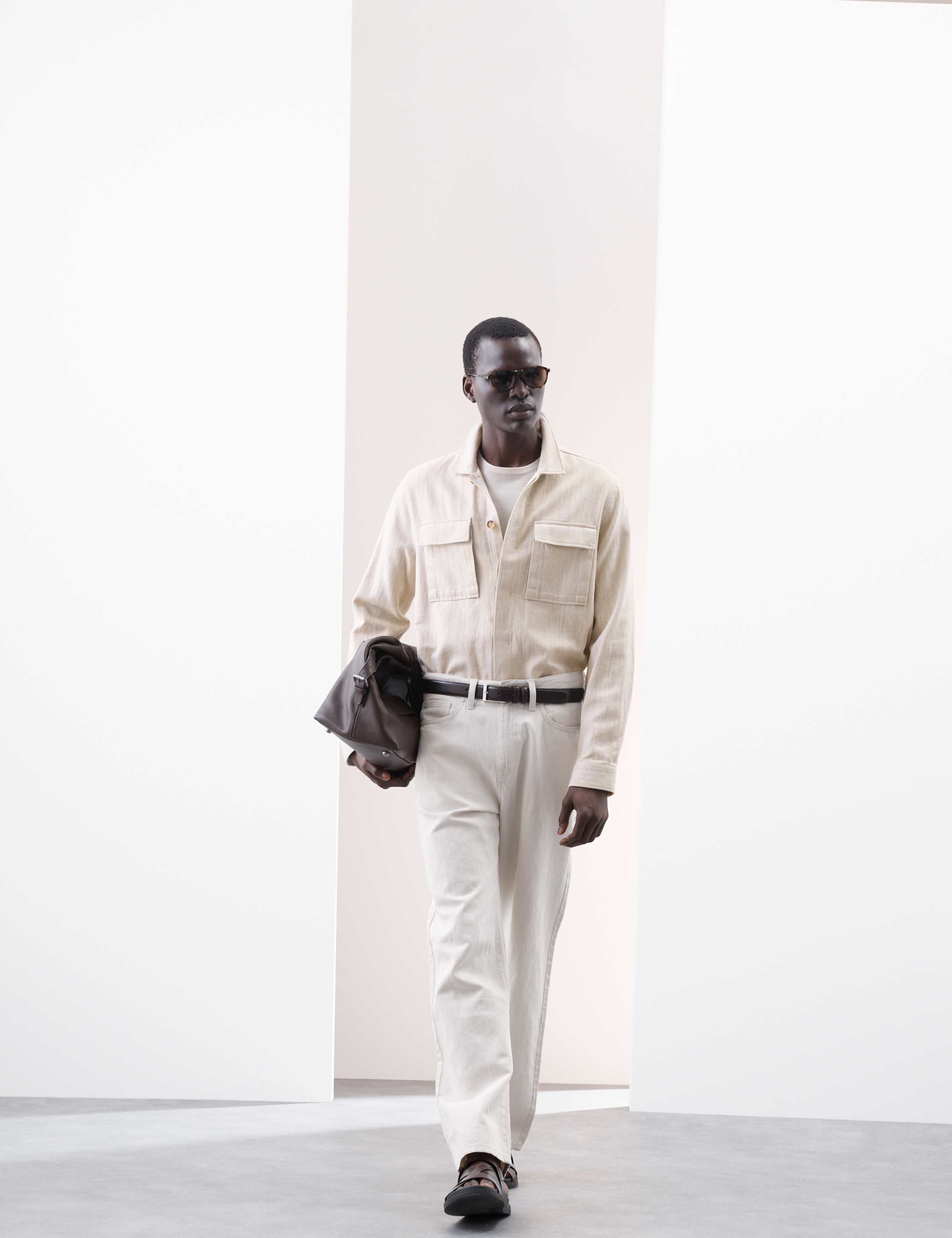Cotton Linen Blend Overshirt 6 of 7