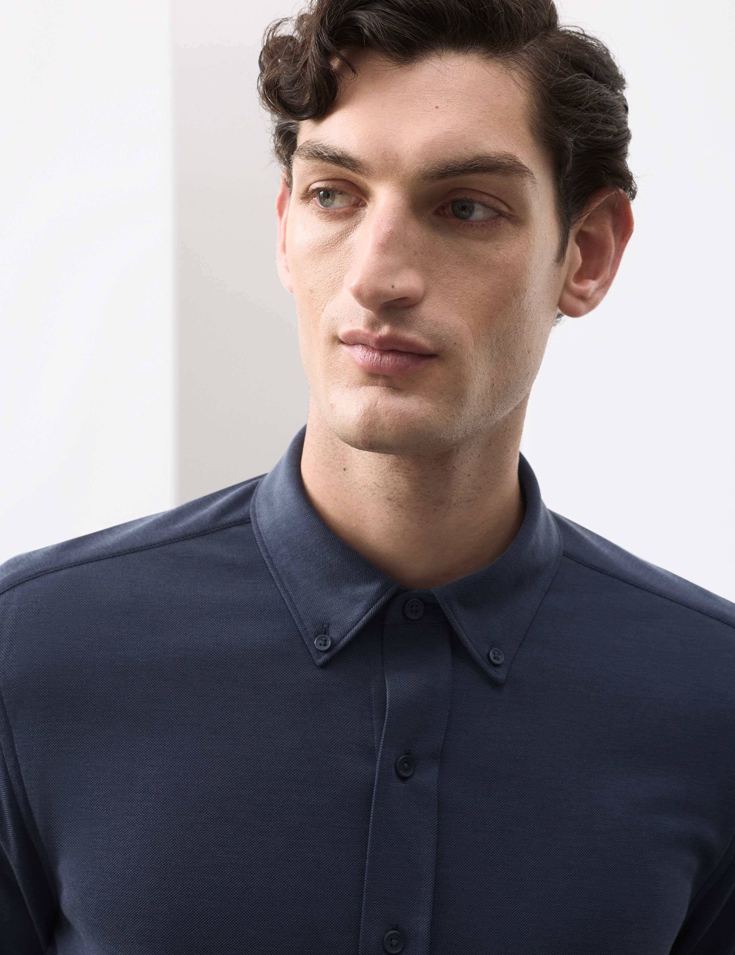 Regular Fit Easy Iron Modal Rich Shirt 4 of 6