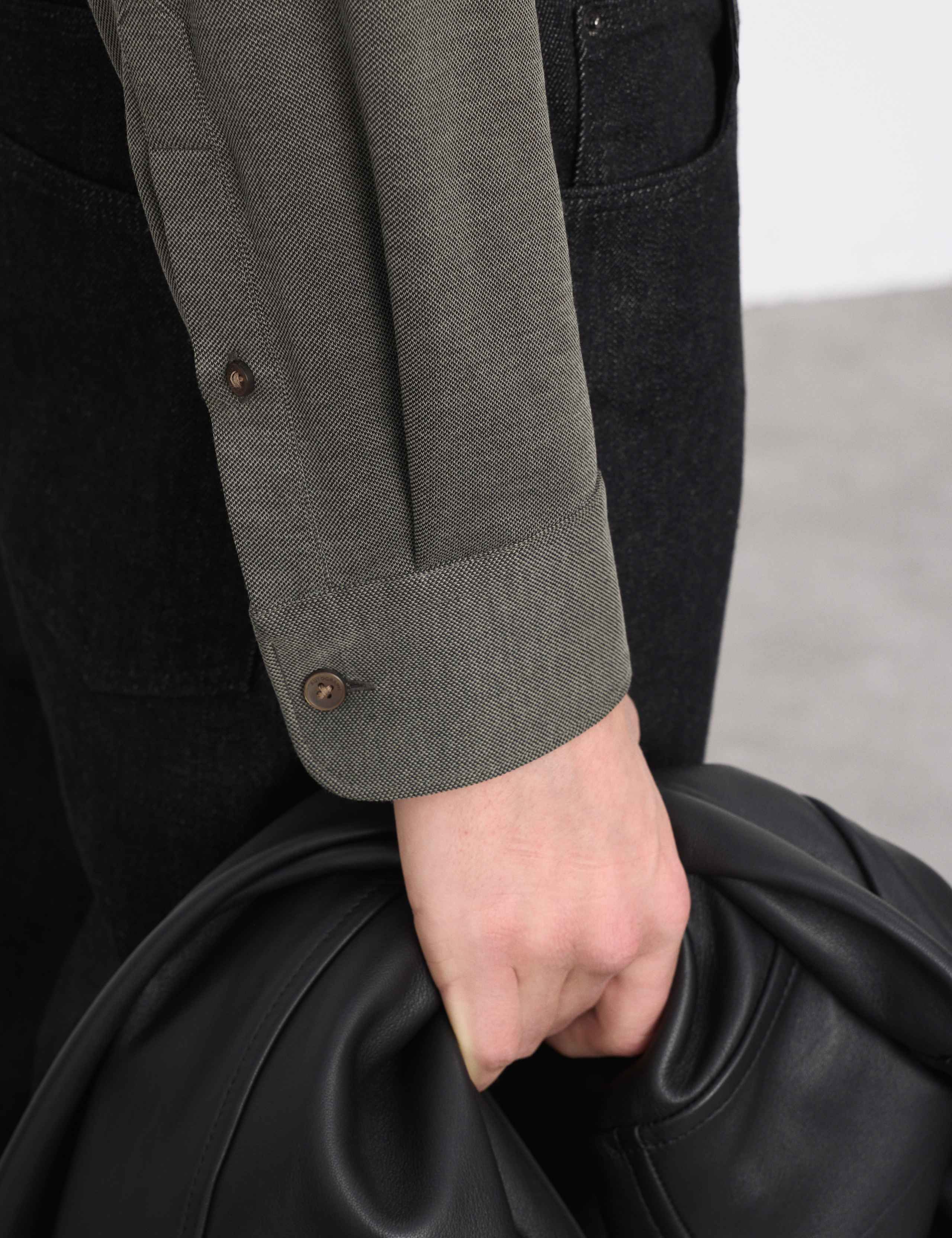 Regular Fit Easy Iron Modal Rich Shirt 5 of 7