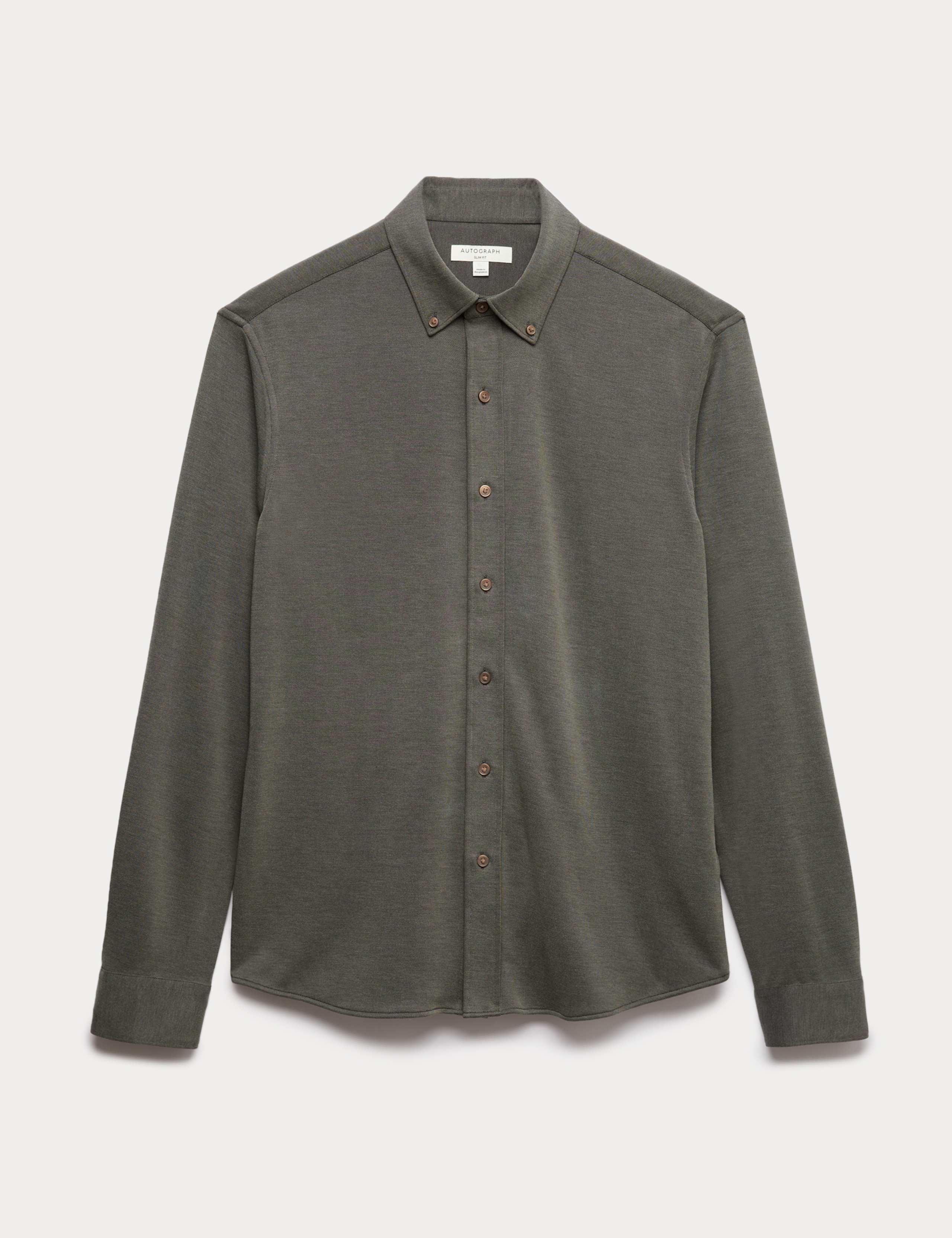 Regular Fit Easy Iron Modal Rich Shirt 2 of 7