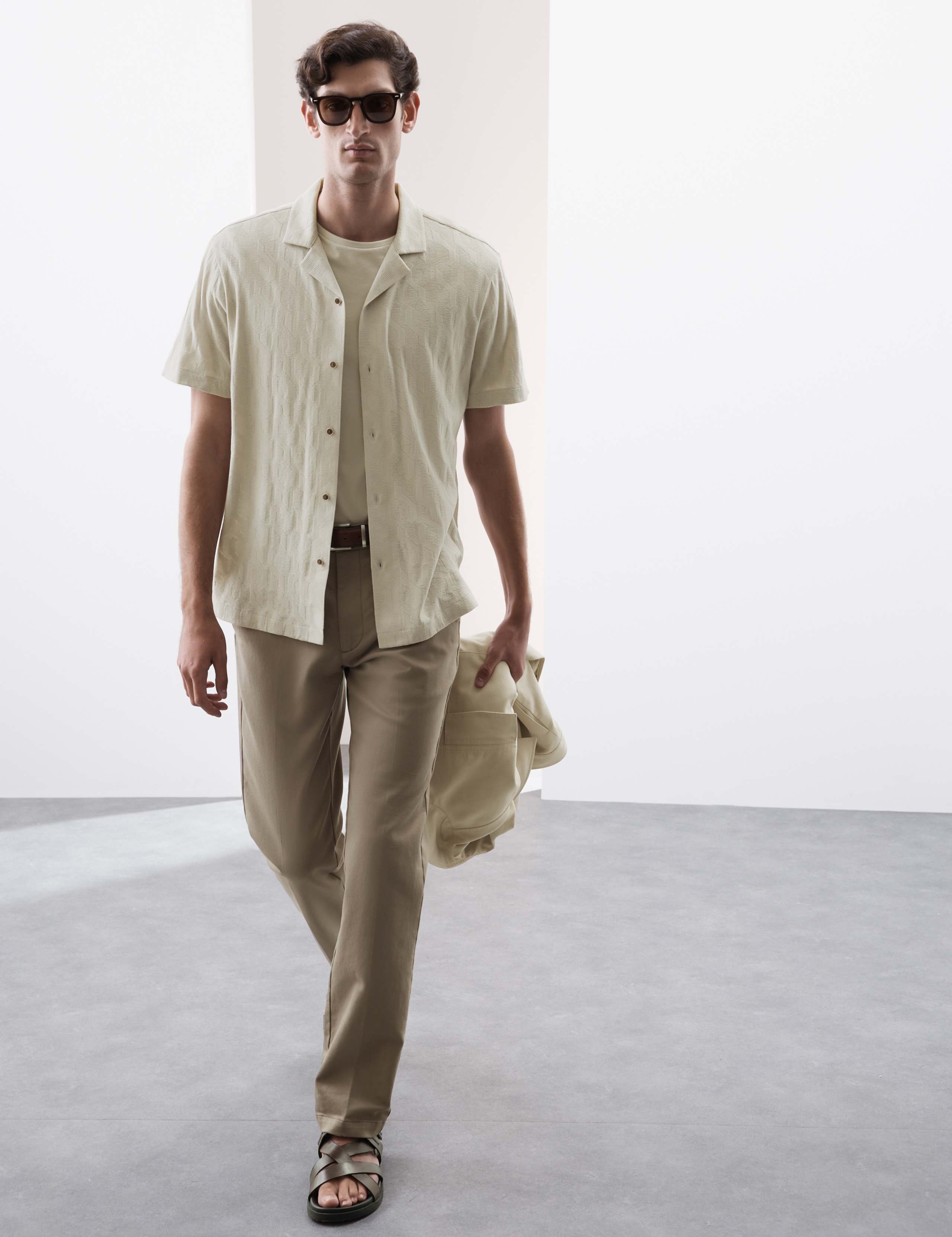 Pure Cotton Textured Shirt 3 of 5
