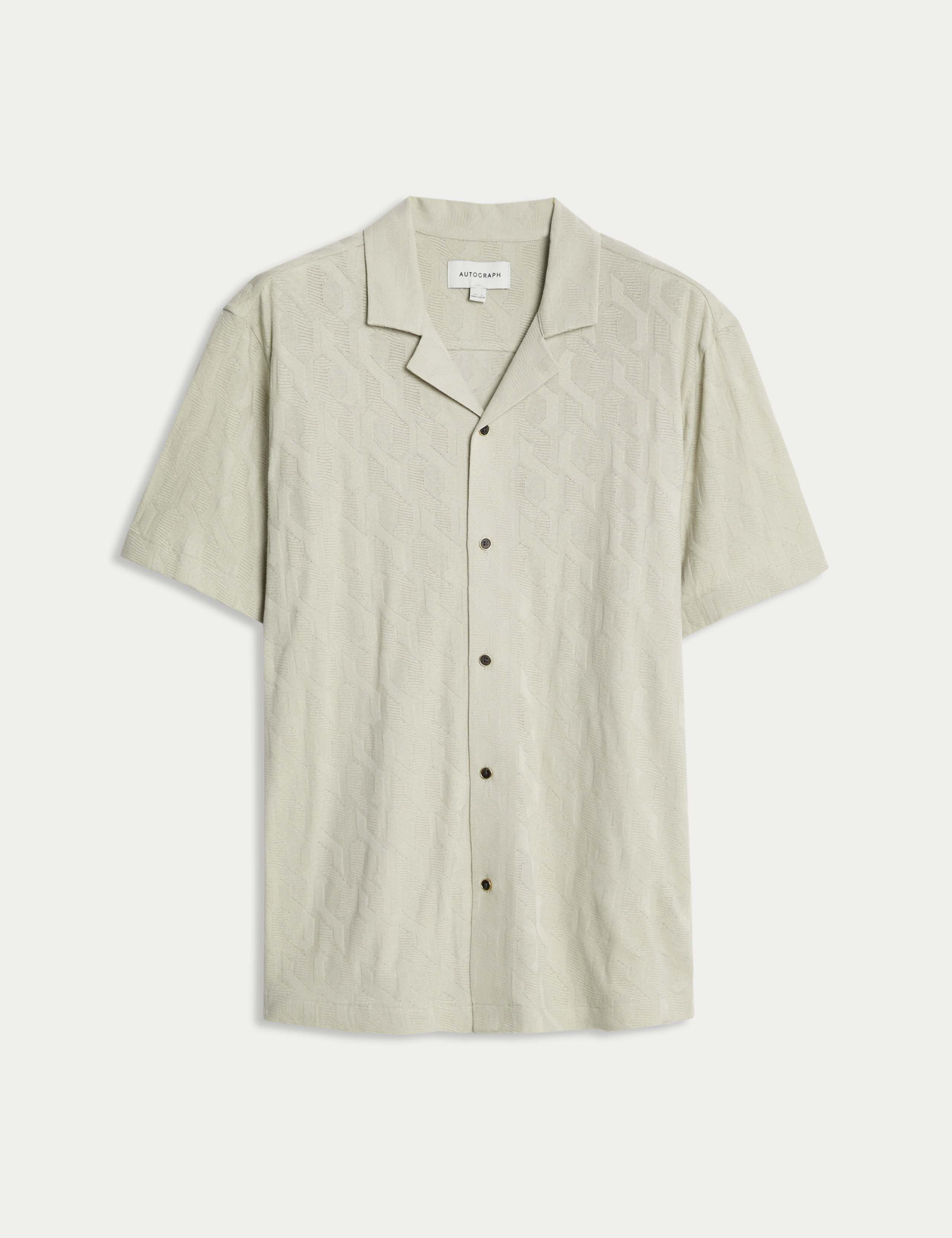 Pure Cotton Textured Shirt 2 of 5