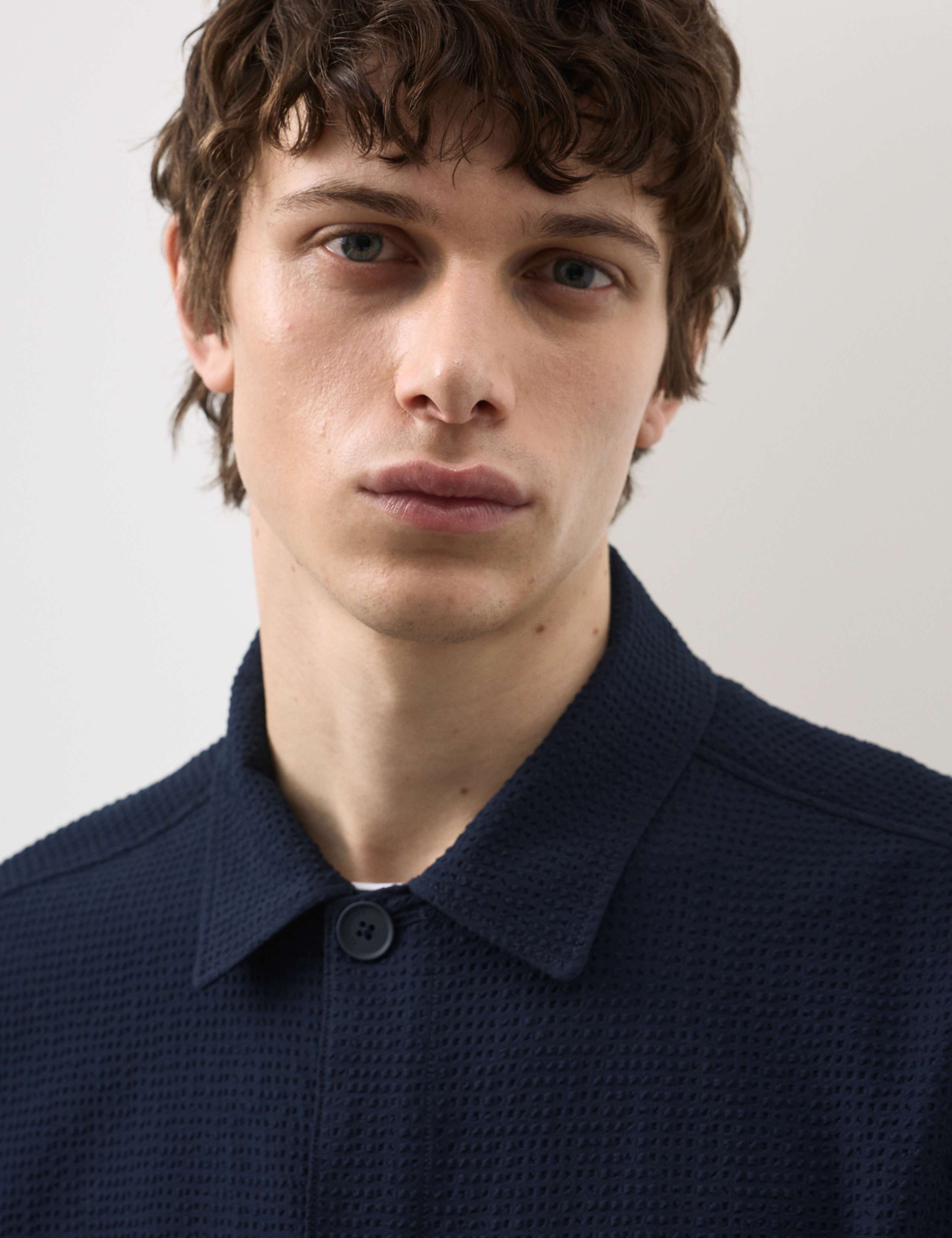 Seersucker Overshirt 4 of 7