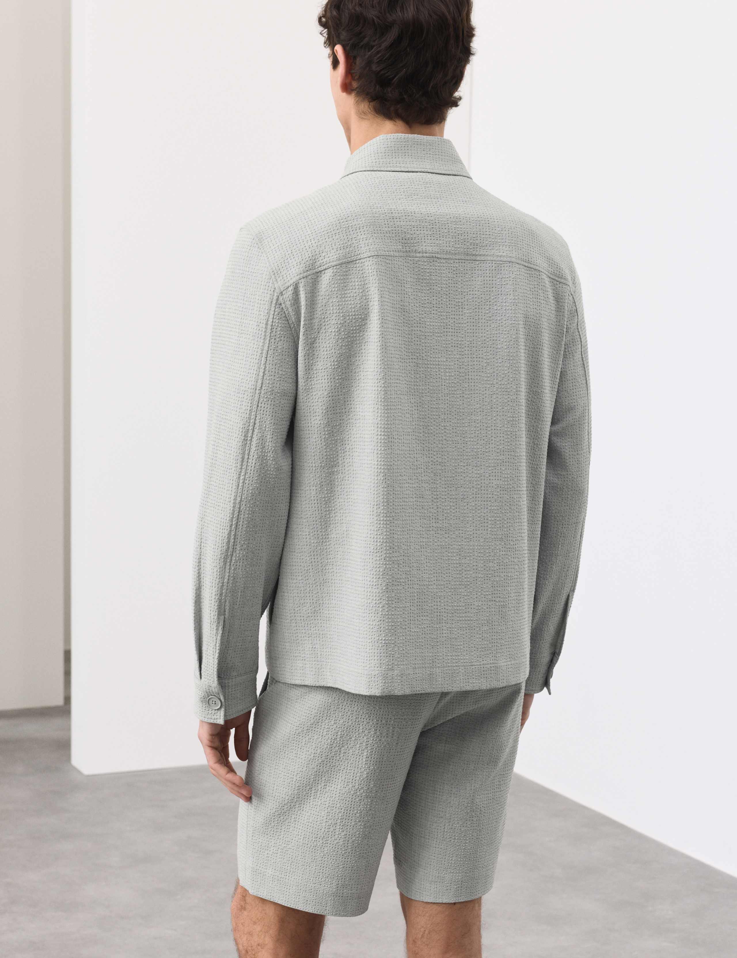 Seersucker Overshirt 7 of 7