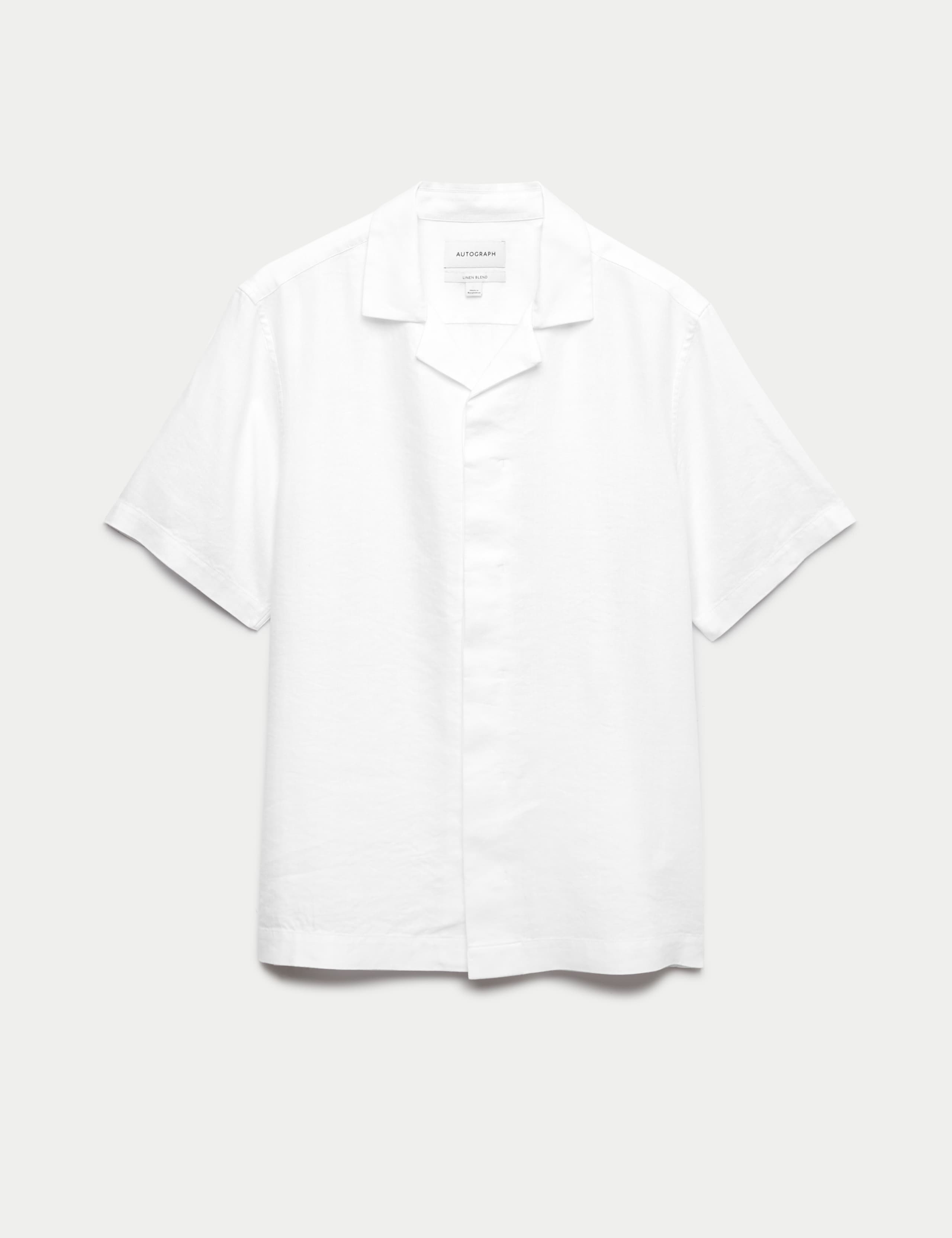 Linen Blend Short Sleeve Shirt 2 of 6
