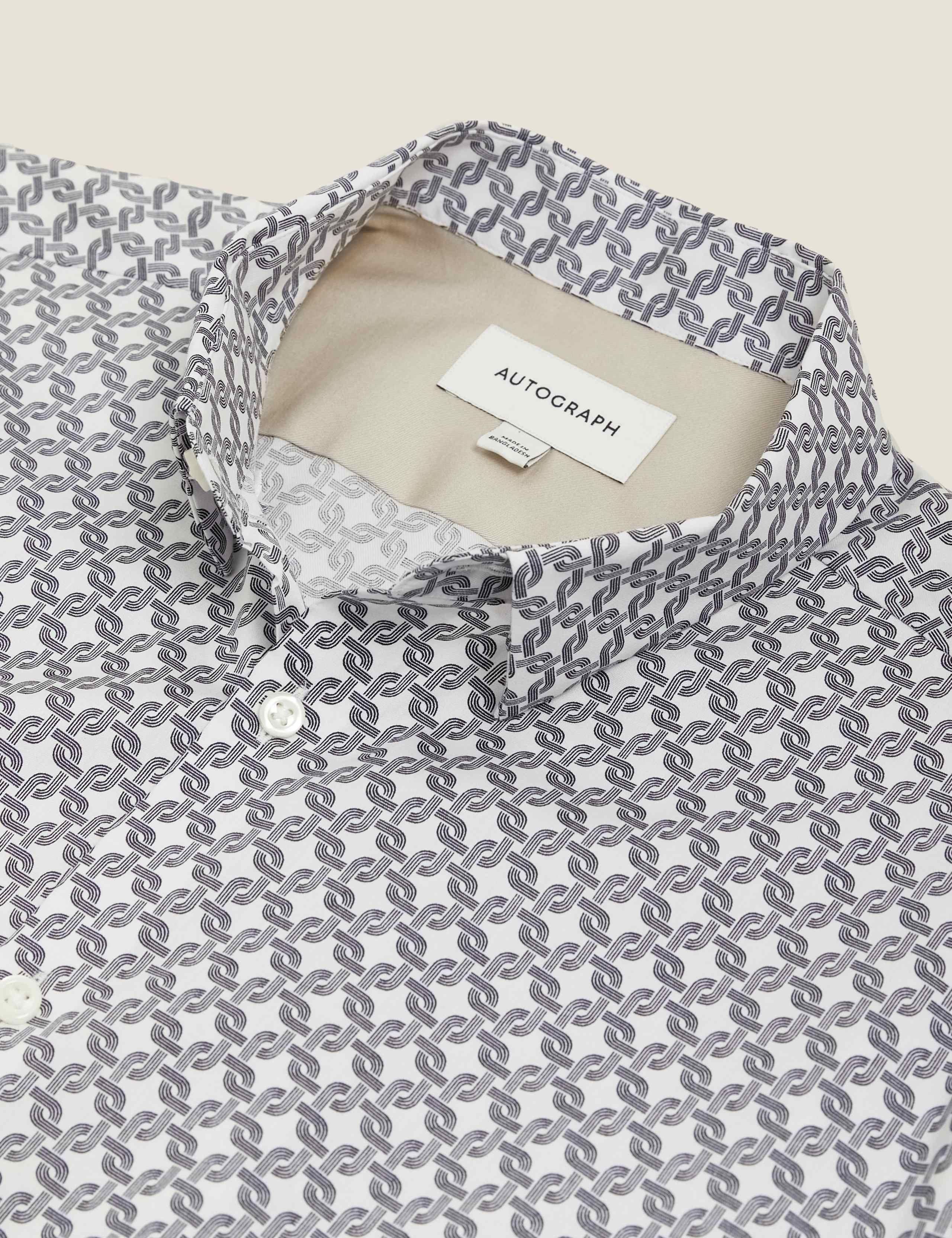 Cotton Rich Print Shirt 2 of 2