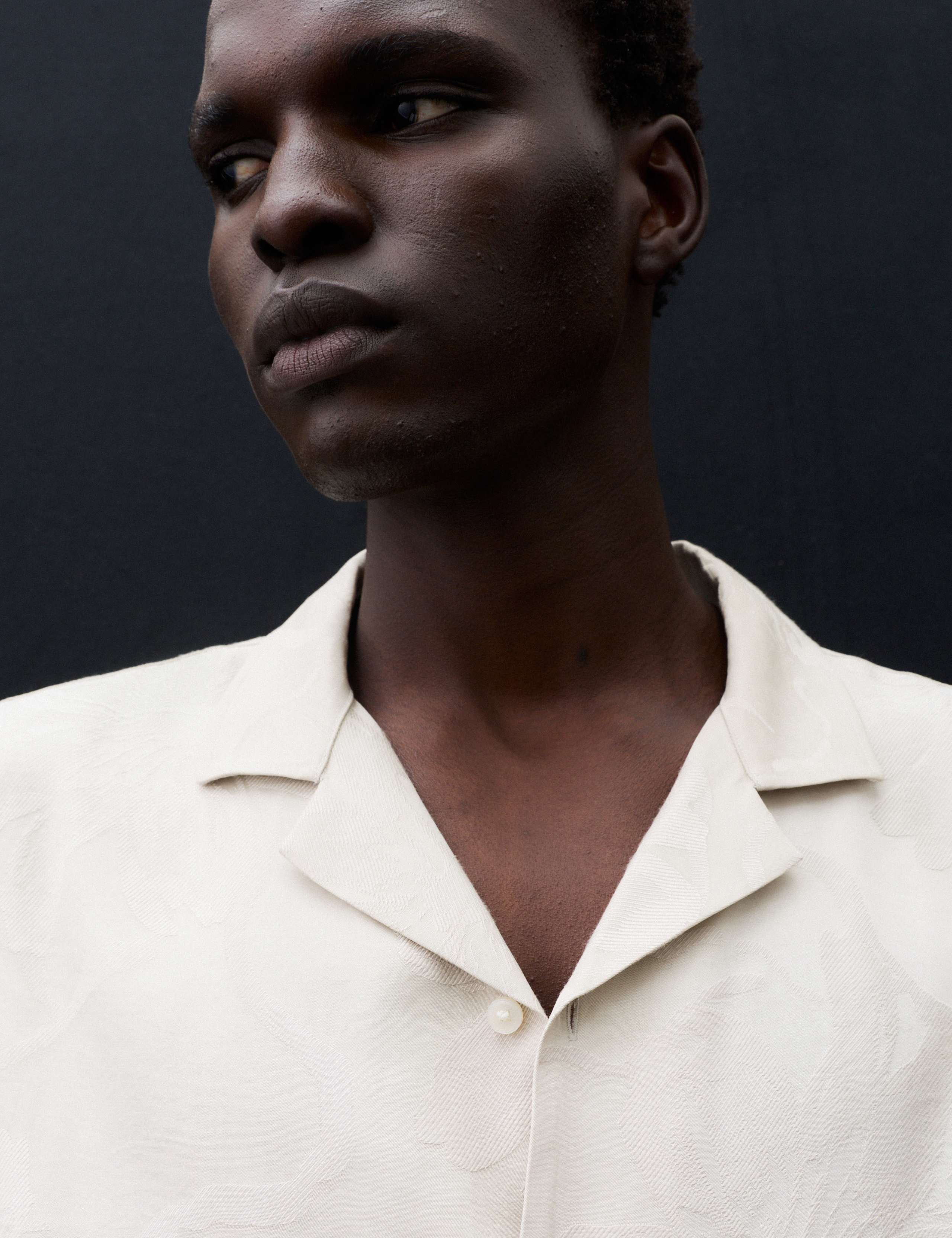 Regular Fit Jacquard Short Sleeve Shirt 6 of 7