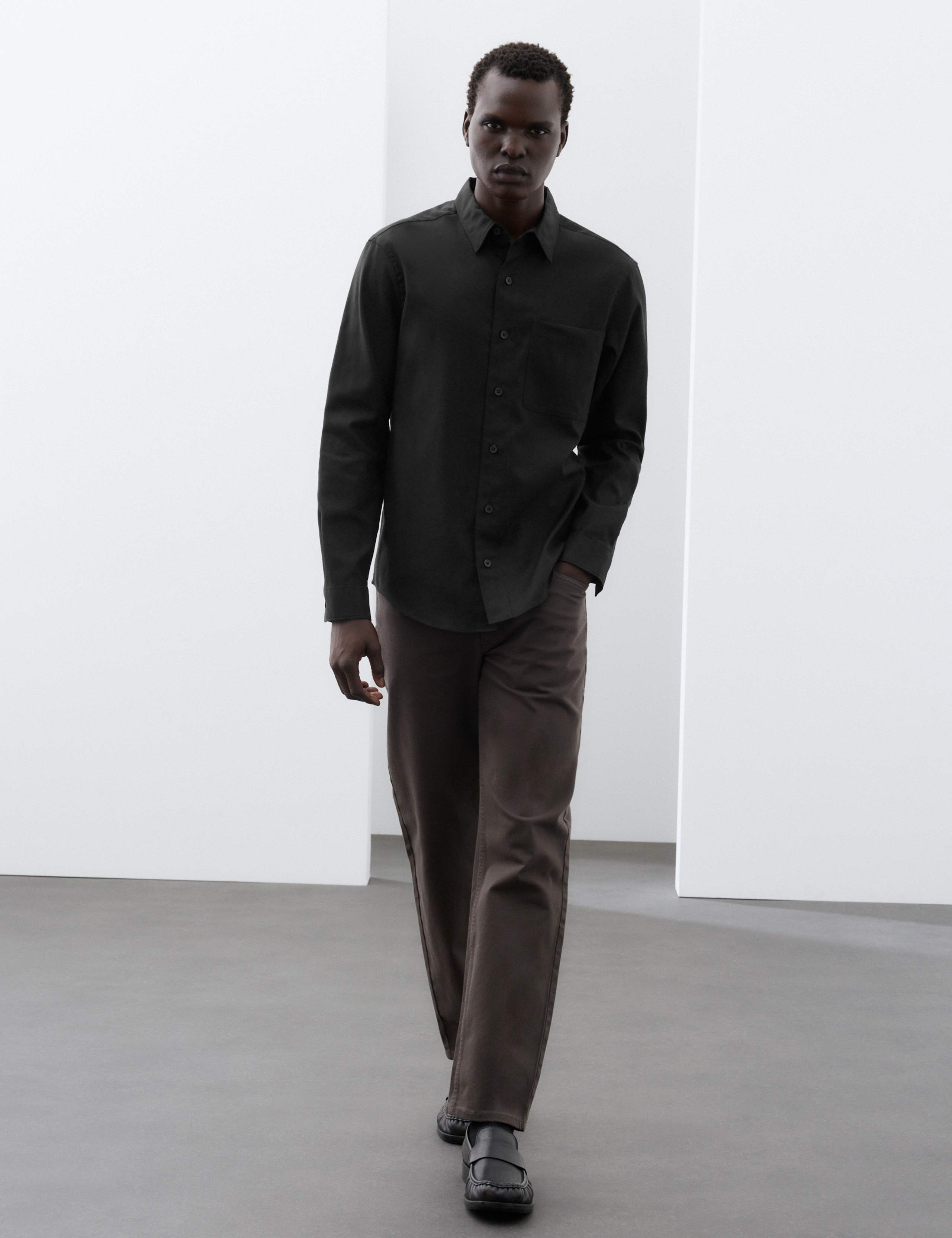 Lyocell Blend Regular Fit Shirt 4 of 7