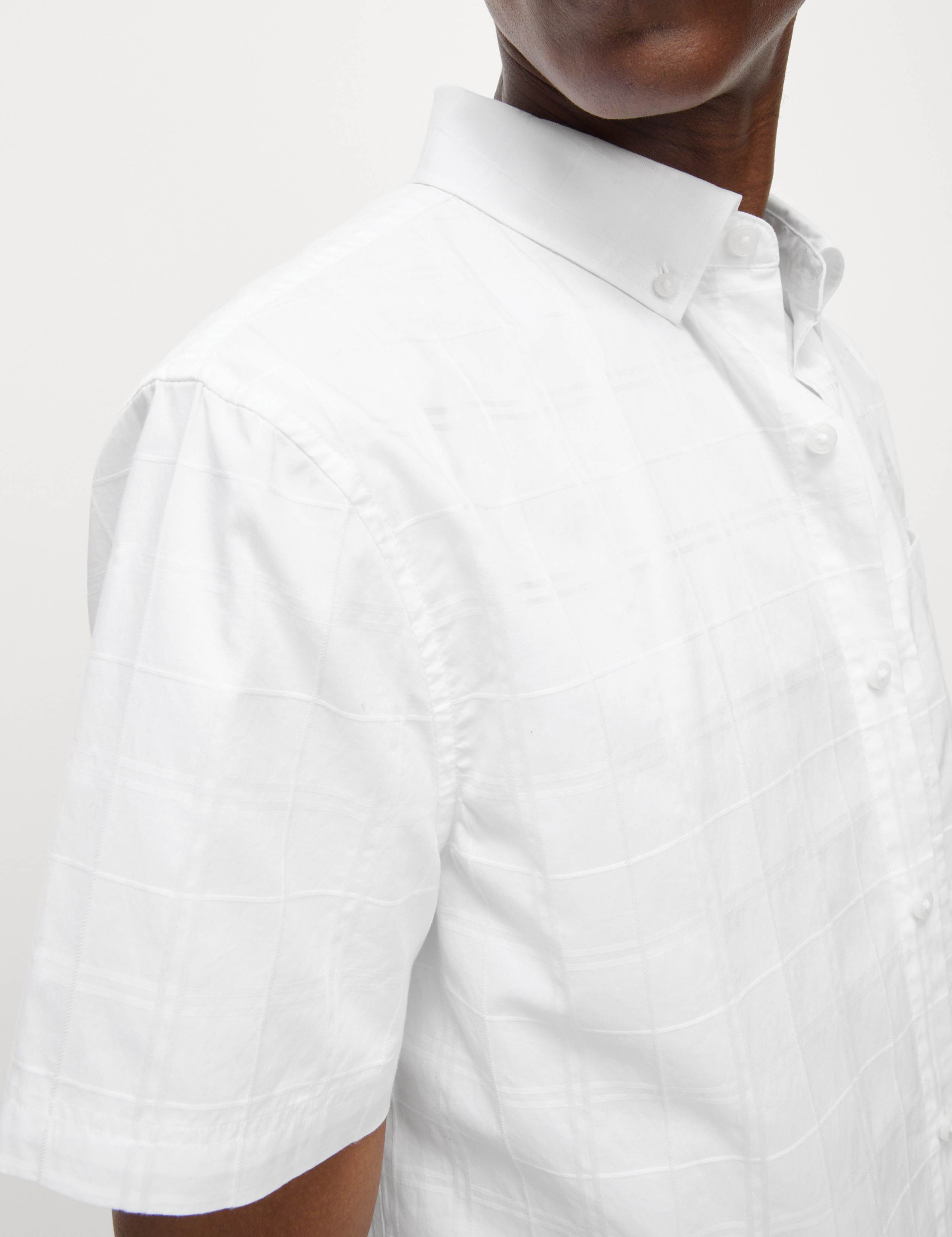 Easy Iron Pure Cotton Textured Shirt 3 of 6