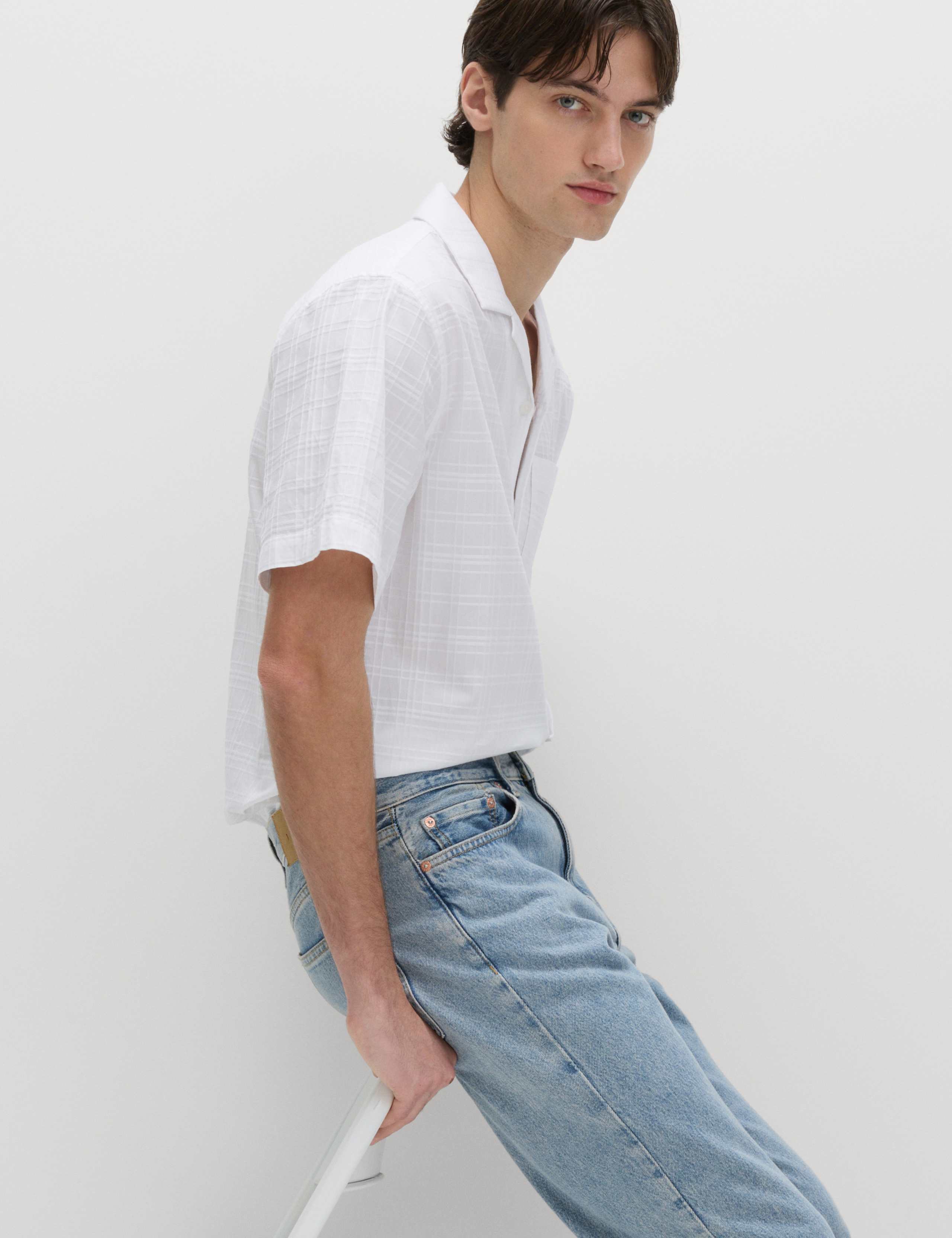 Regular Fit Pure Cotton Short Sleeve Shirt 3 of 5