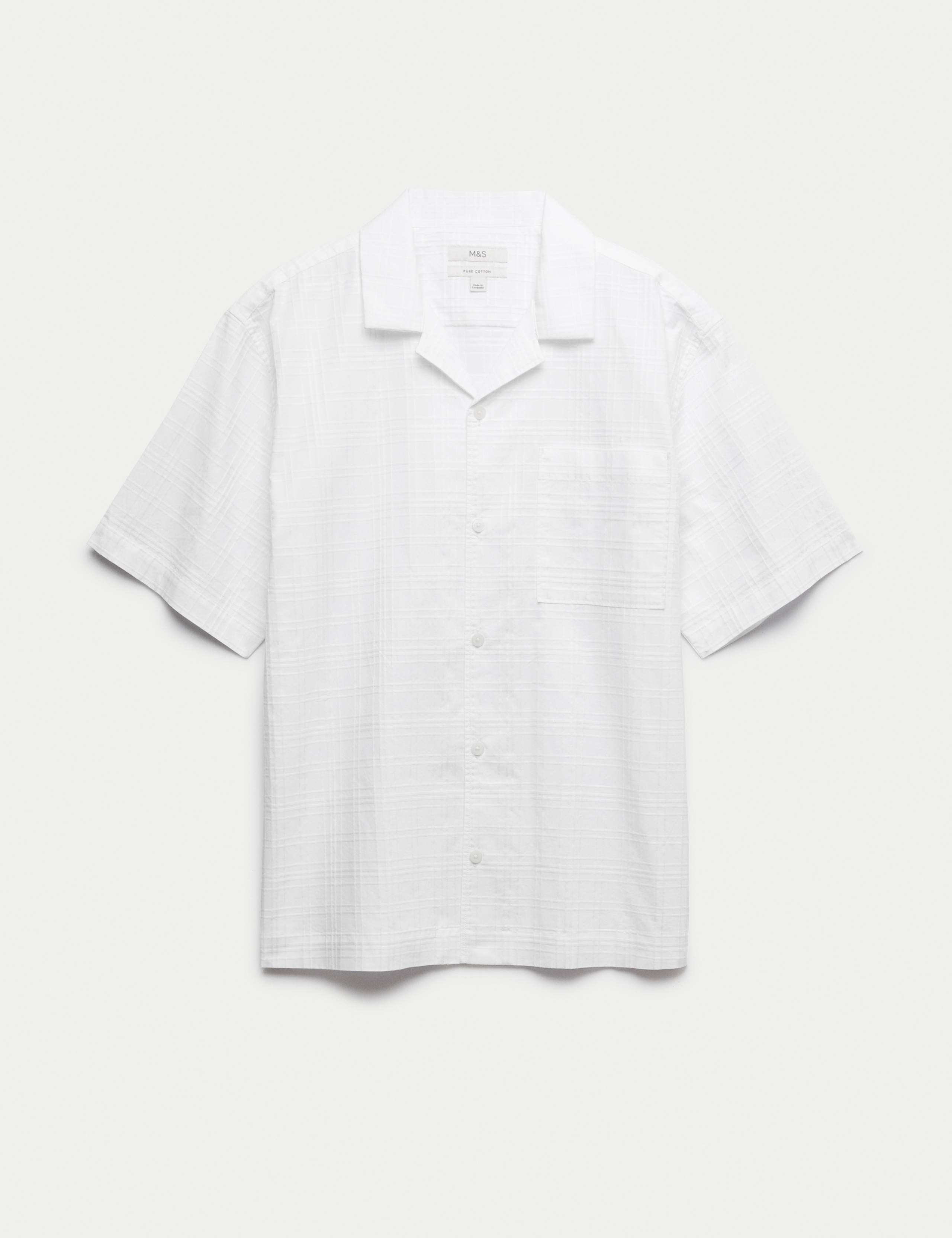 Regular Fit Pure Cotton Short Sleeve Shirt 2 of 5