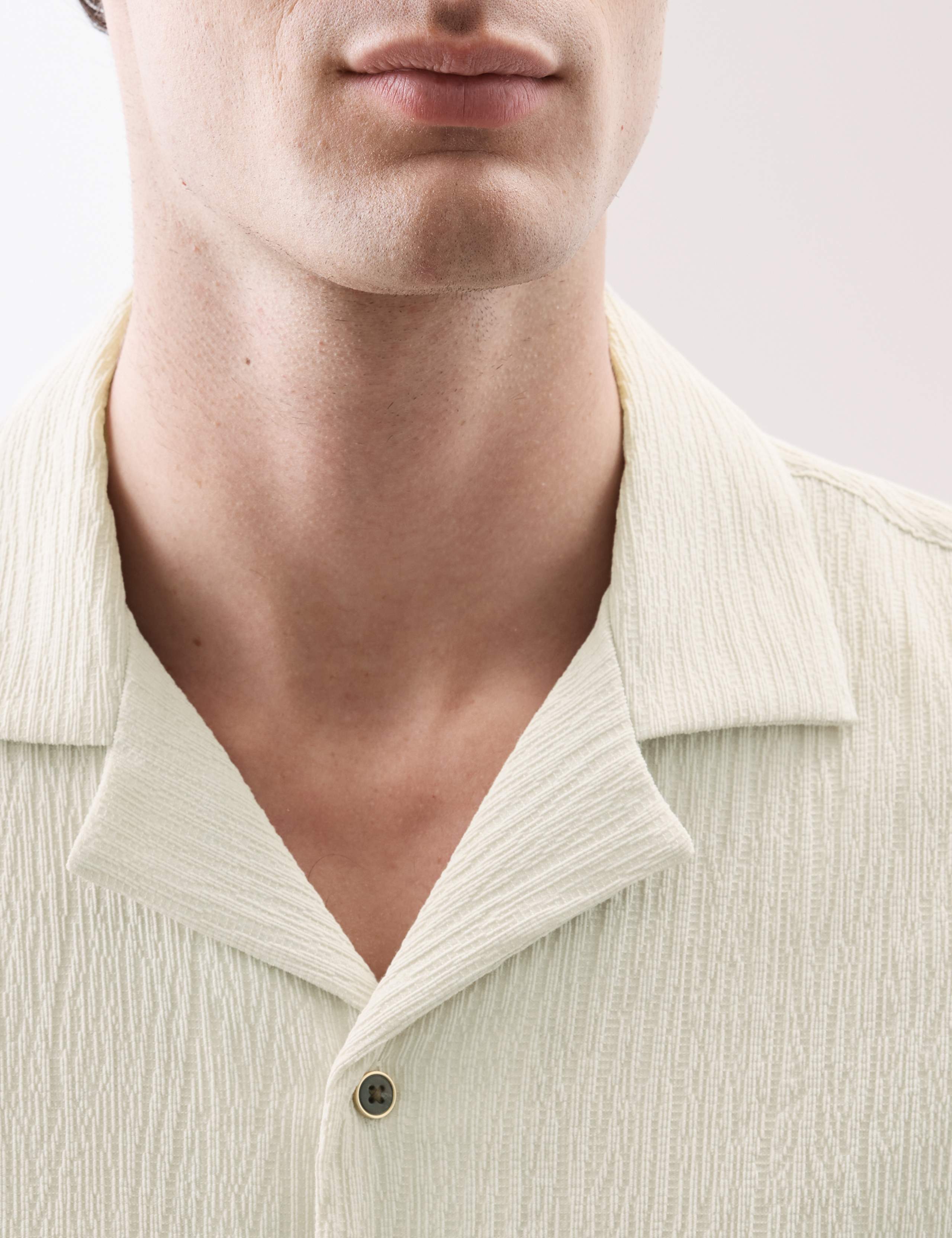 Relaxed Fit Crinkle Seersucker Shirt 7 of 7