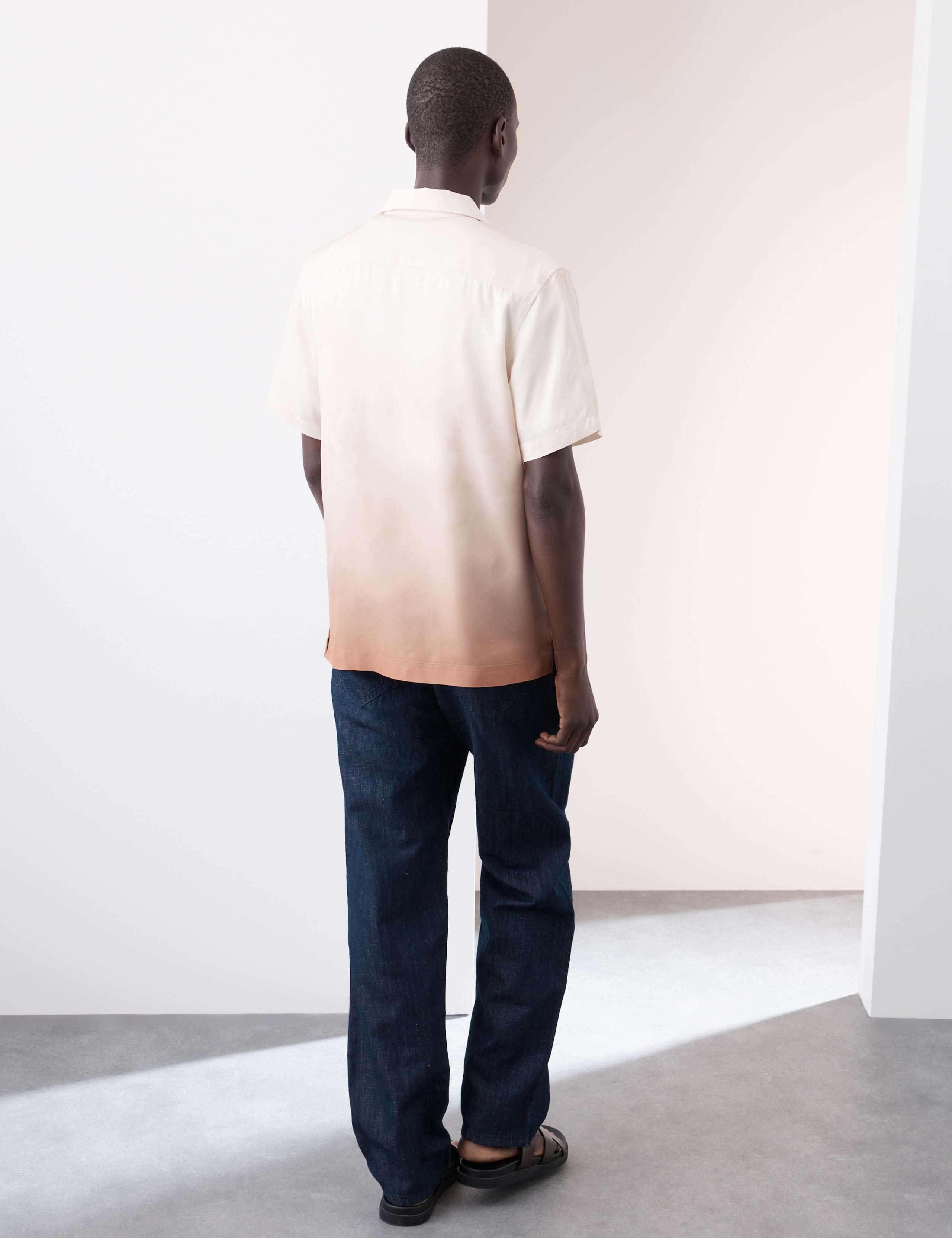 Scenic Print Cuban Collar Shirt 6 of 7