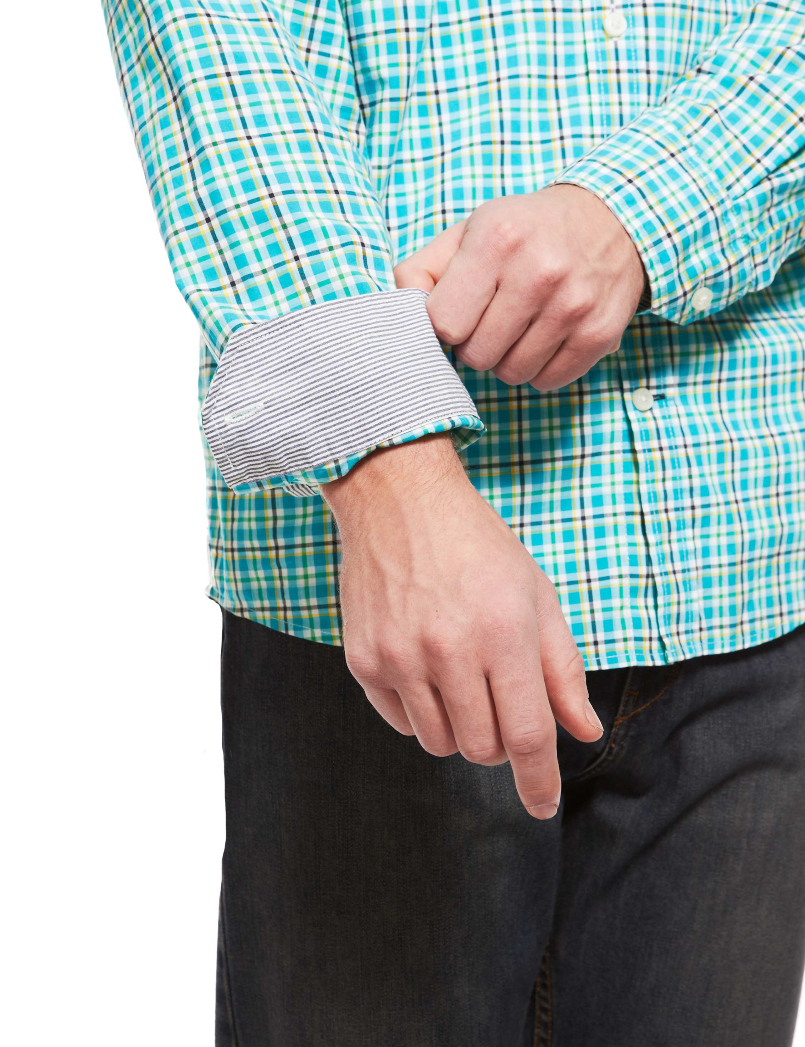Supersoft Pure Cotton Checked Shirt 6 of 6