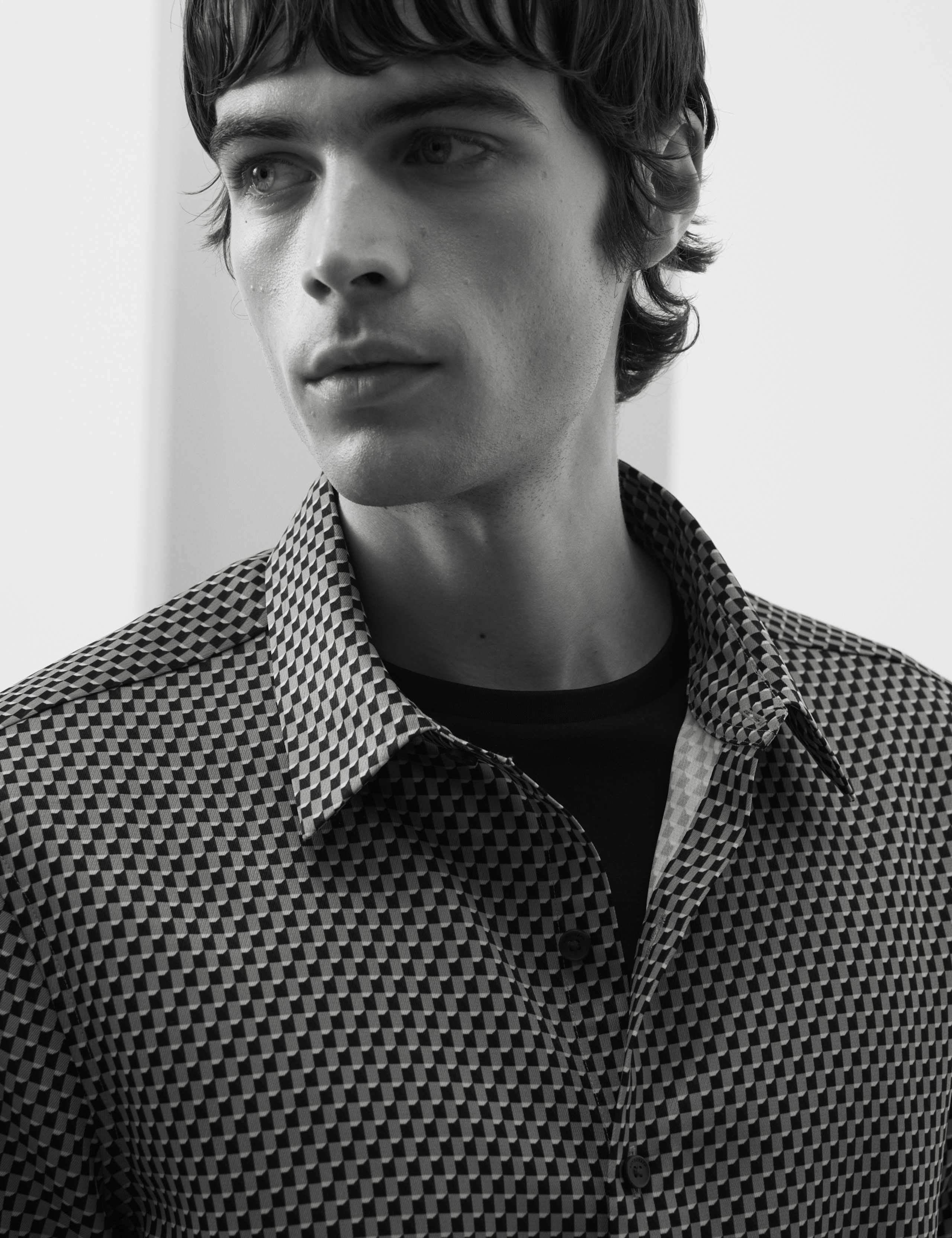 Geometric Print Short Sleeve Shirt 6 of 6