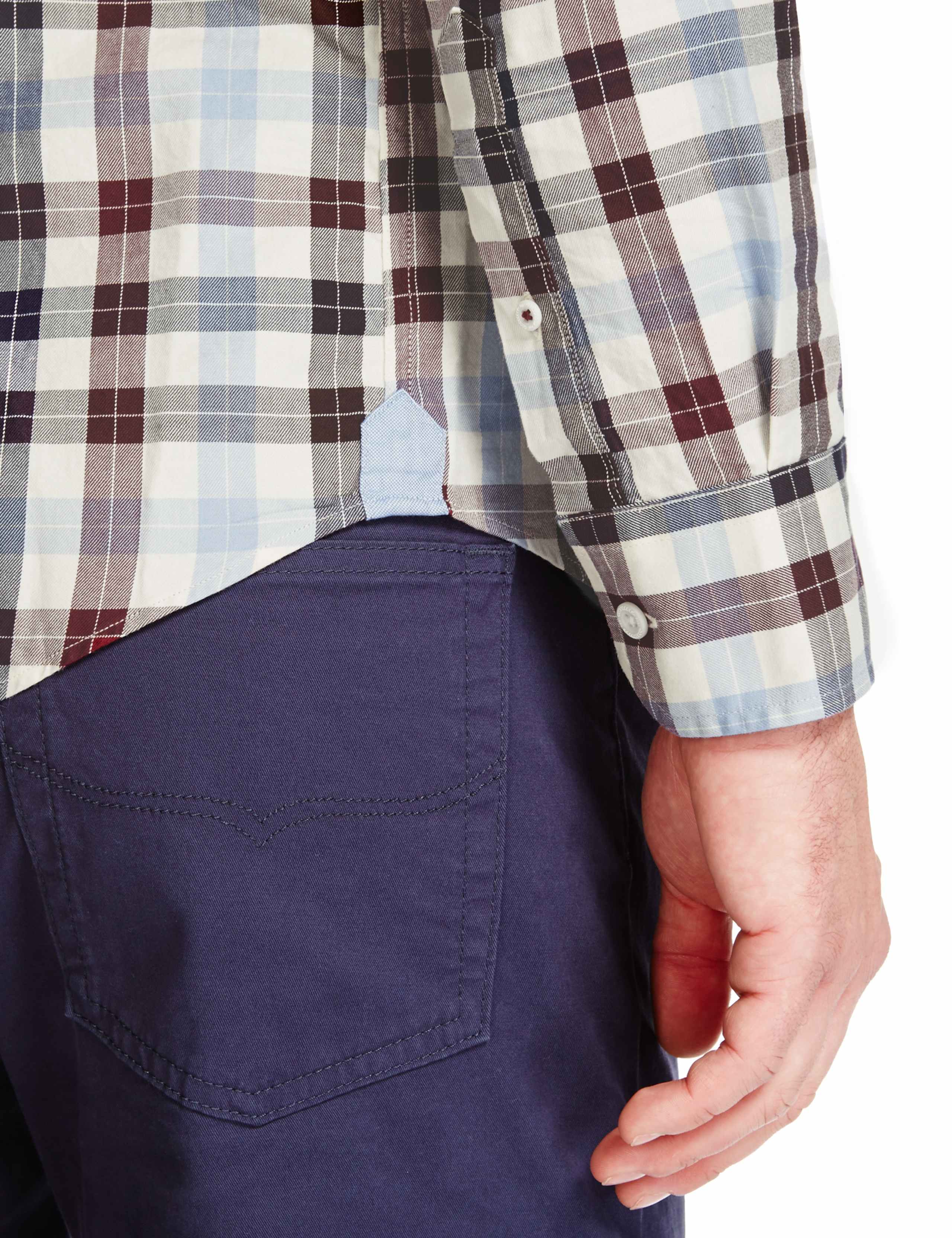 Premium Pure Cotton Checked Shirt 4 of 4