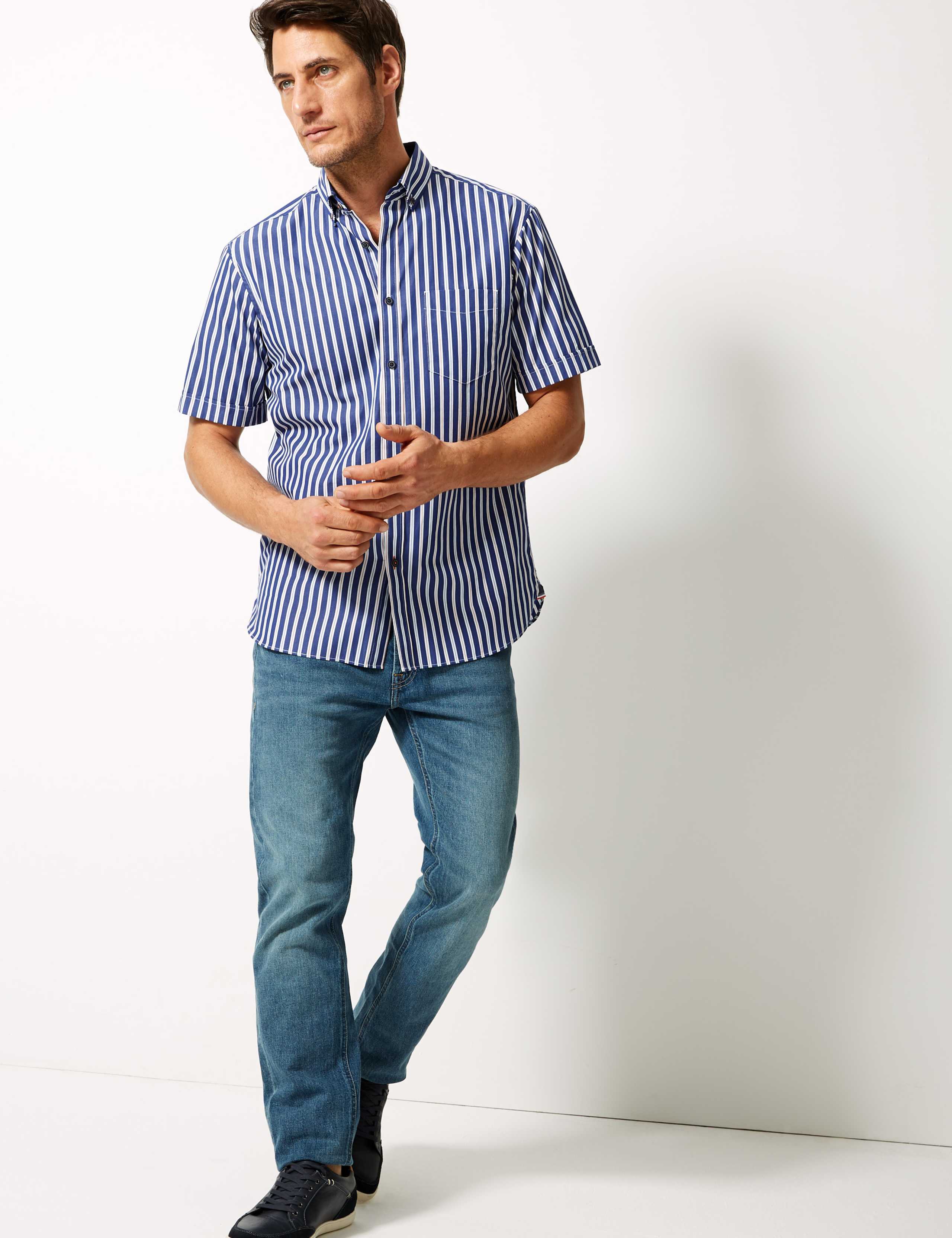 Pure Cotton Striped Shirt 1 of 5