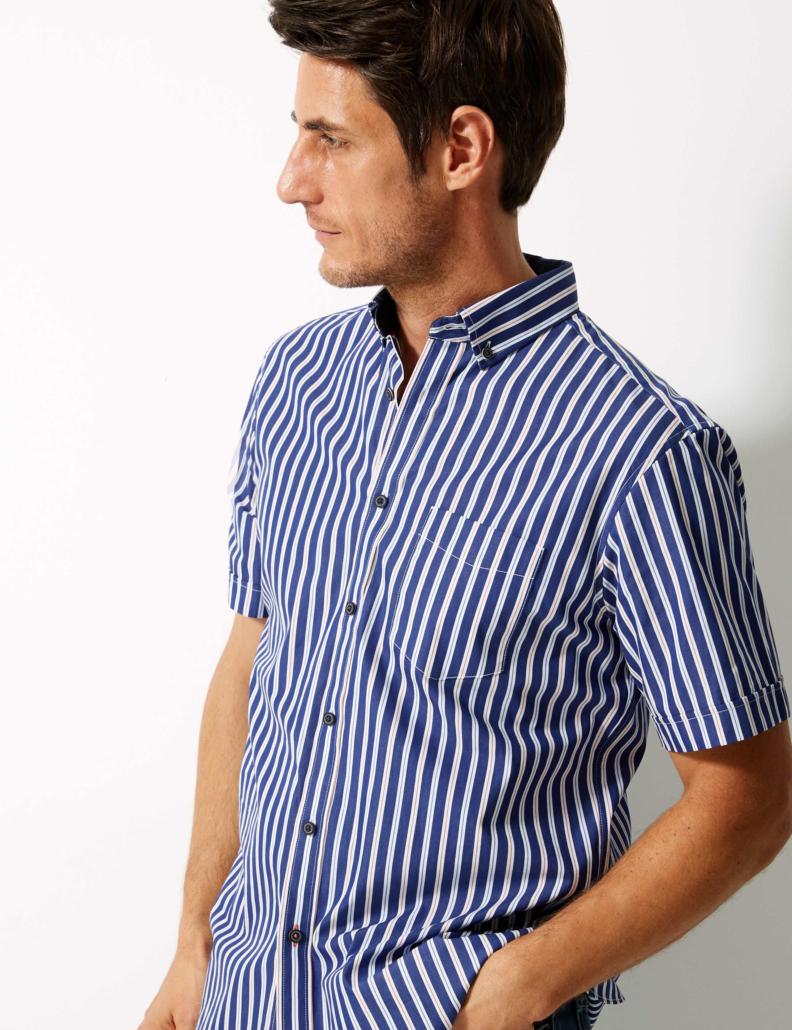Pure Cotton Striped Shirt 3 of 5