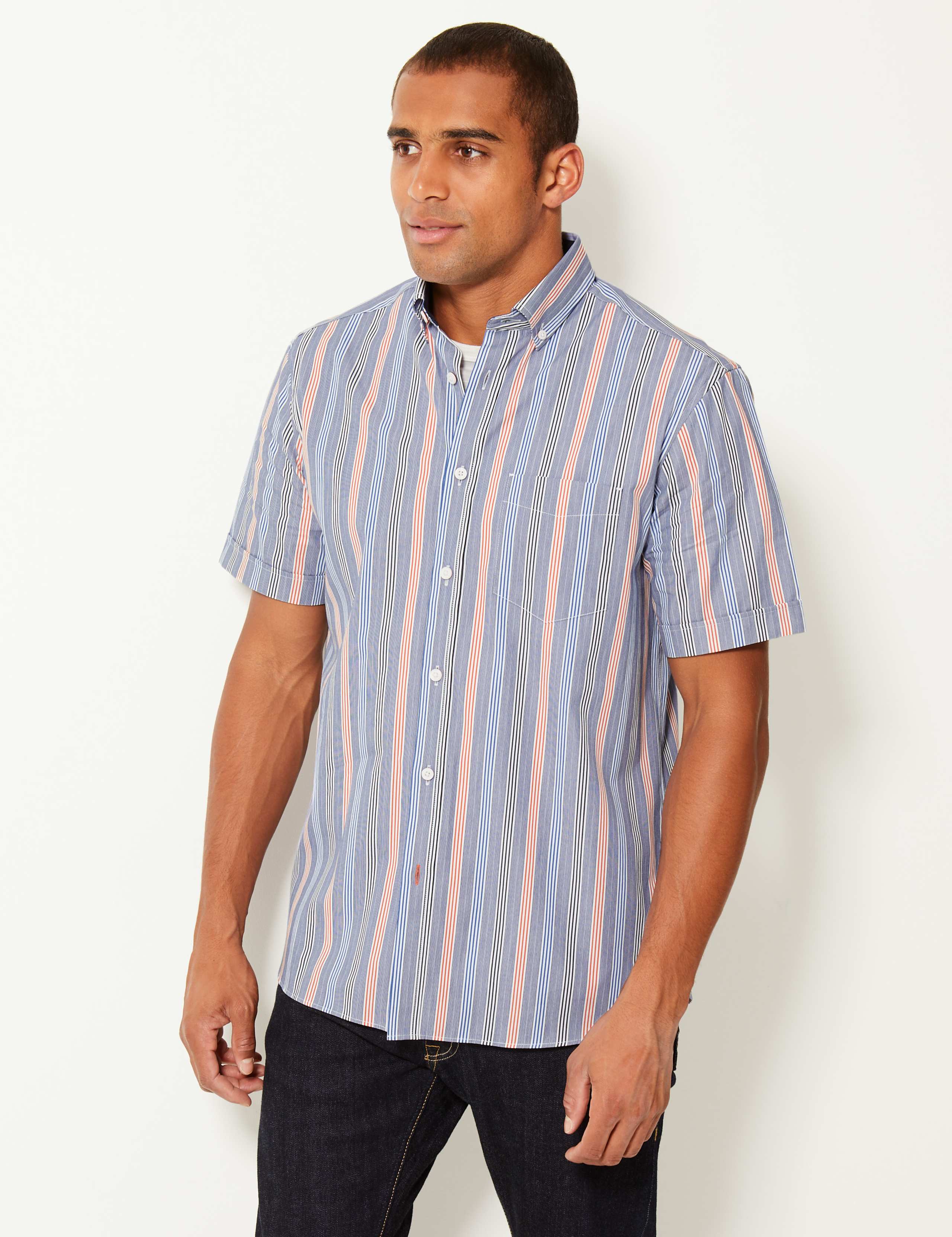Pure Cotton Striped Shirt 1 of 4