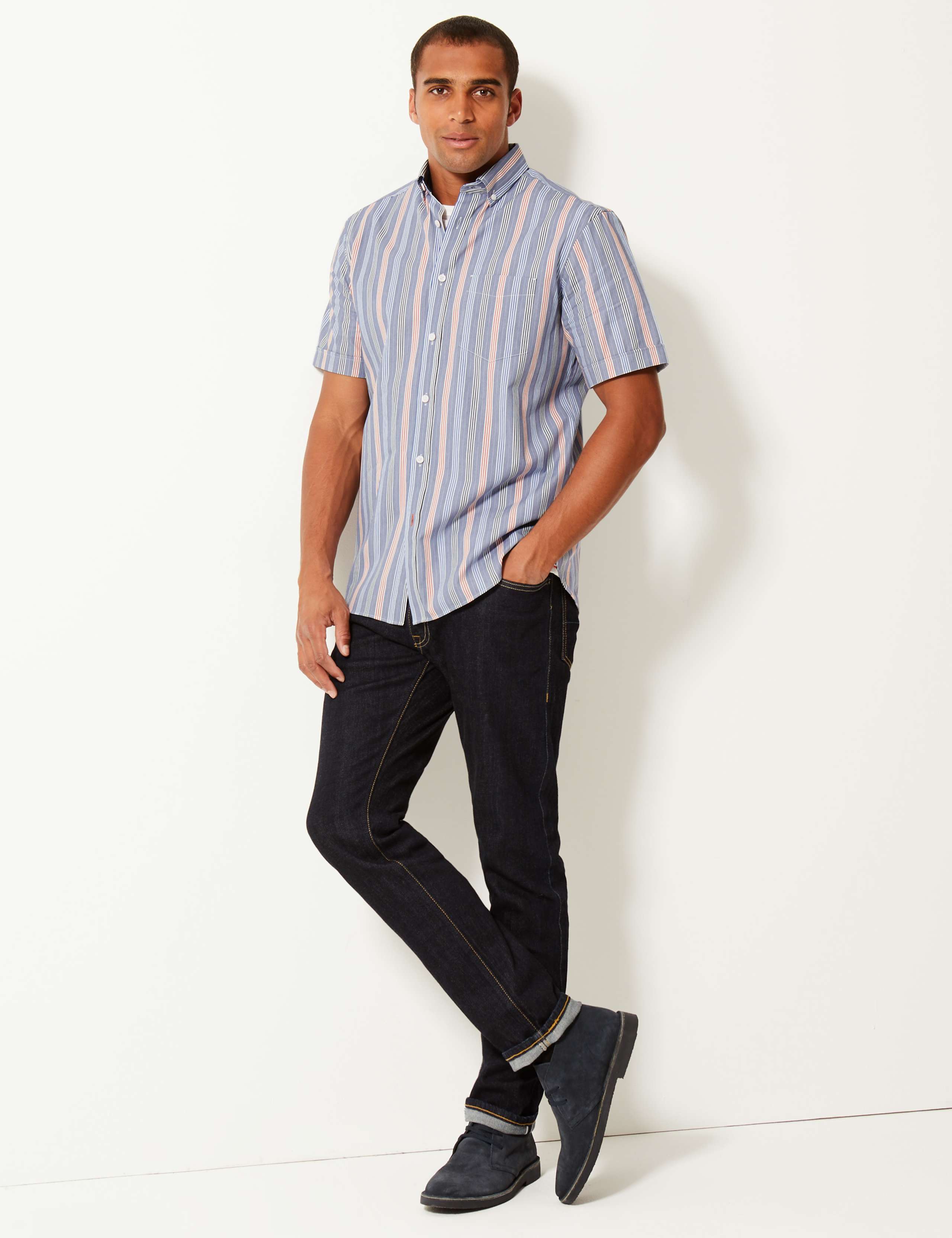 Pure Cotton Striped Shirt 3 of 4