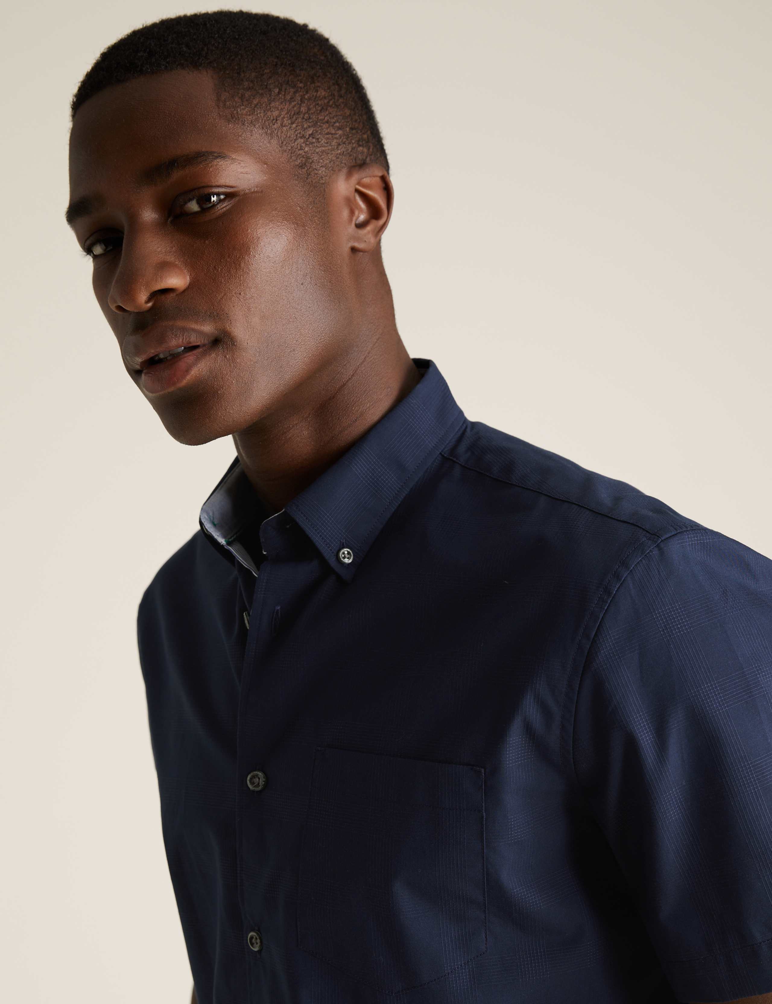 Pure Cotton Check Shirt 1 of 4