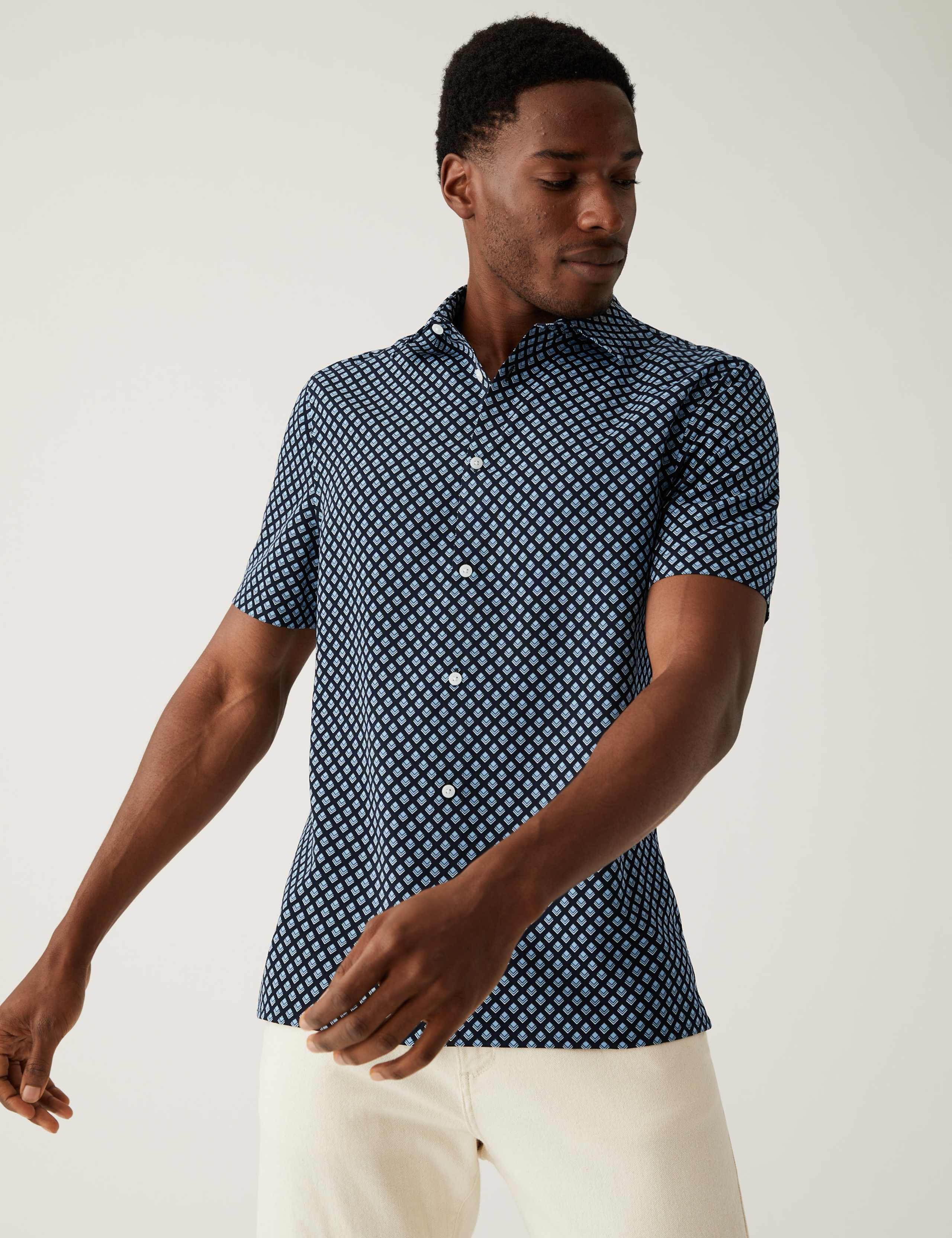 Geometric Print Shirt 1 of 4