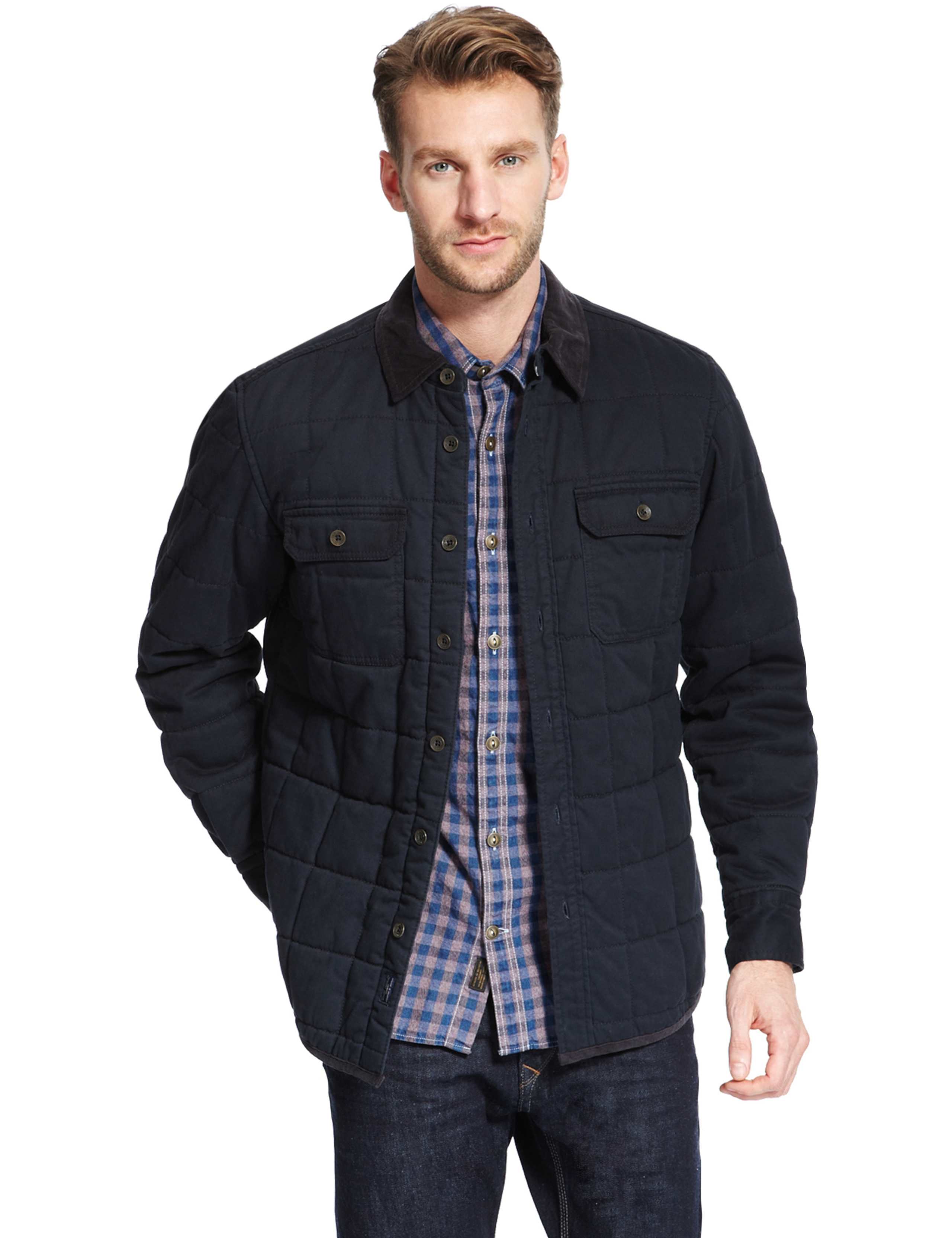Pure Cotton Quilted Shaket 1 of 5