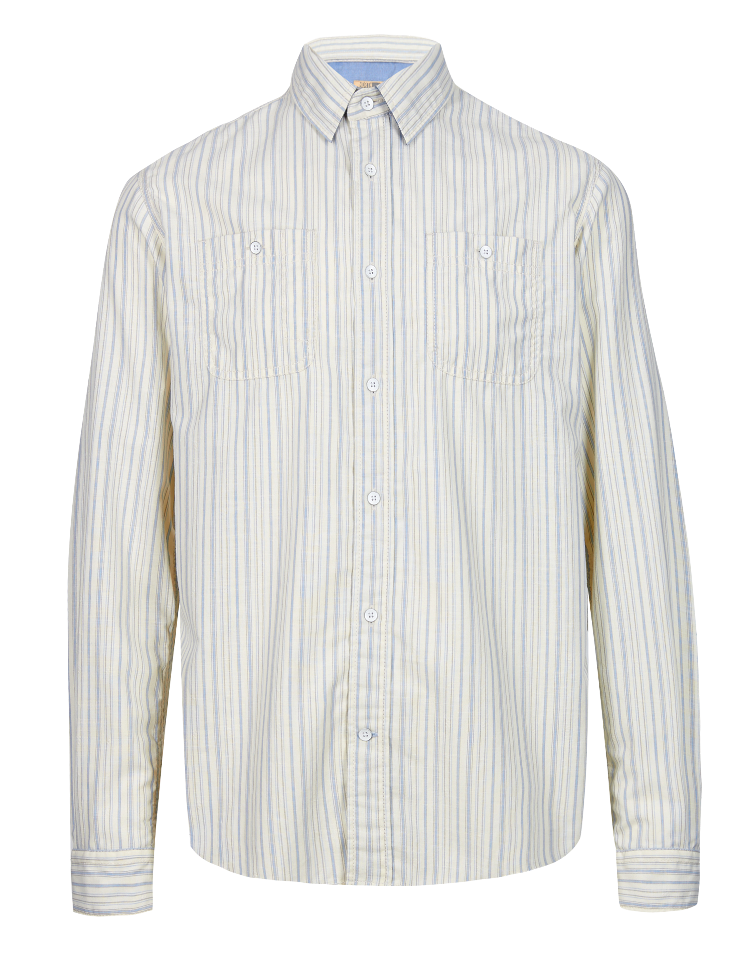Pure Cotton Jackard Striped Shirt 2 of 4