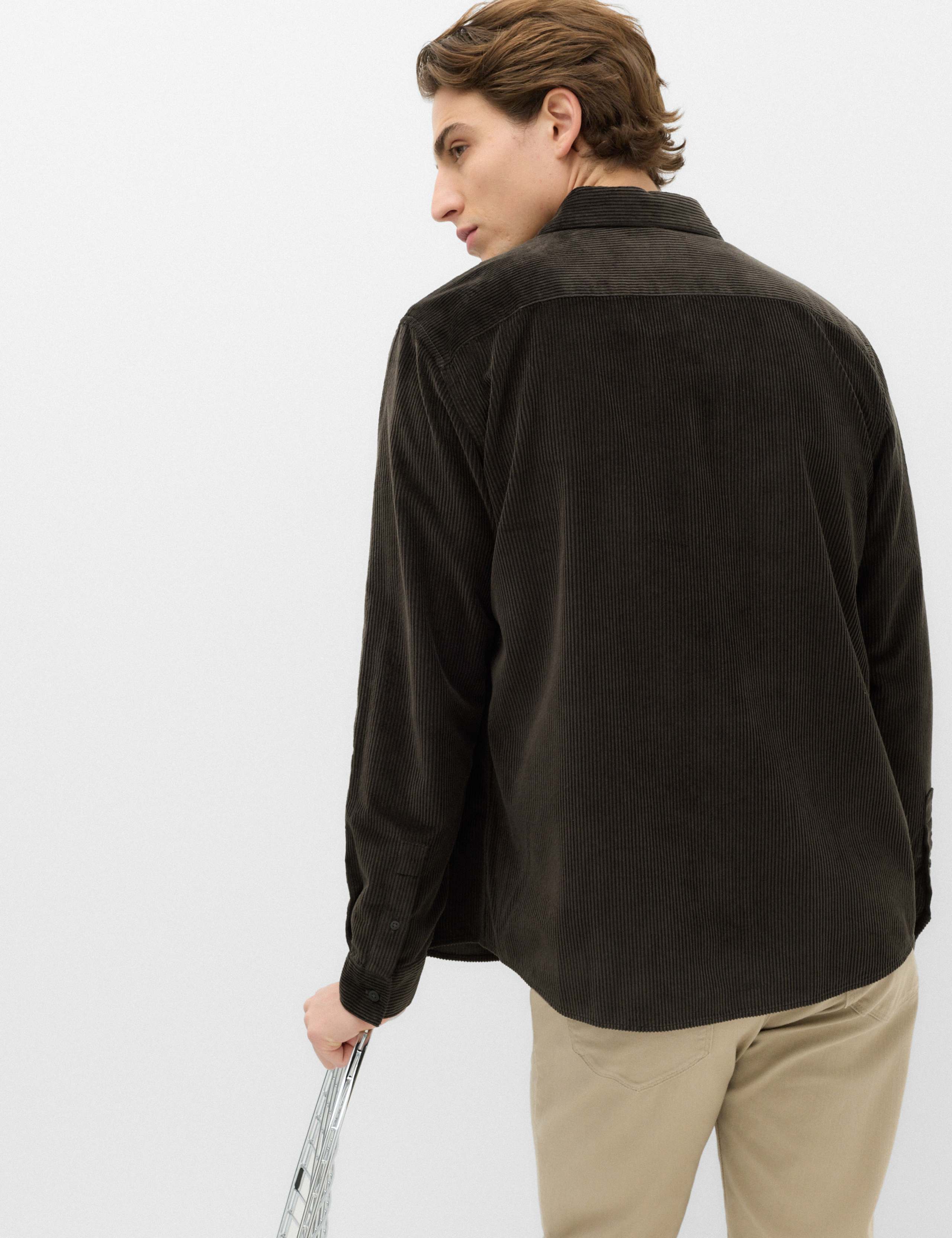 Pure Cotton Fine Corduroy Shirt 5 of 7