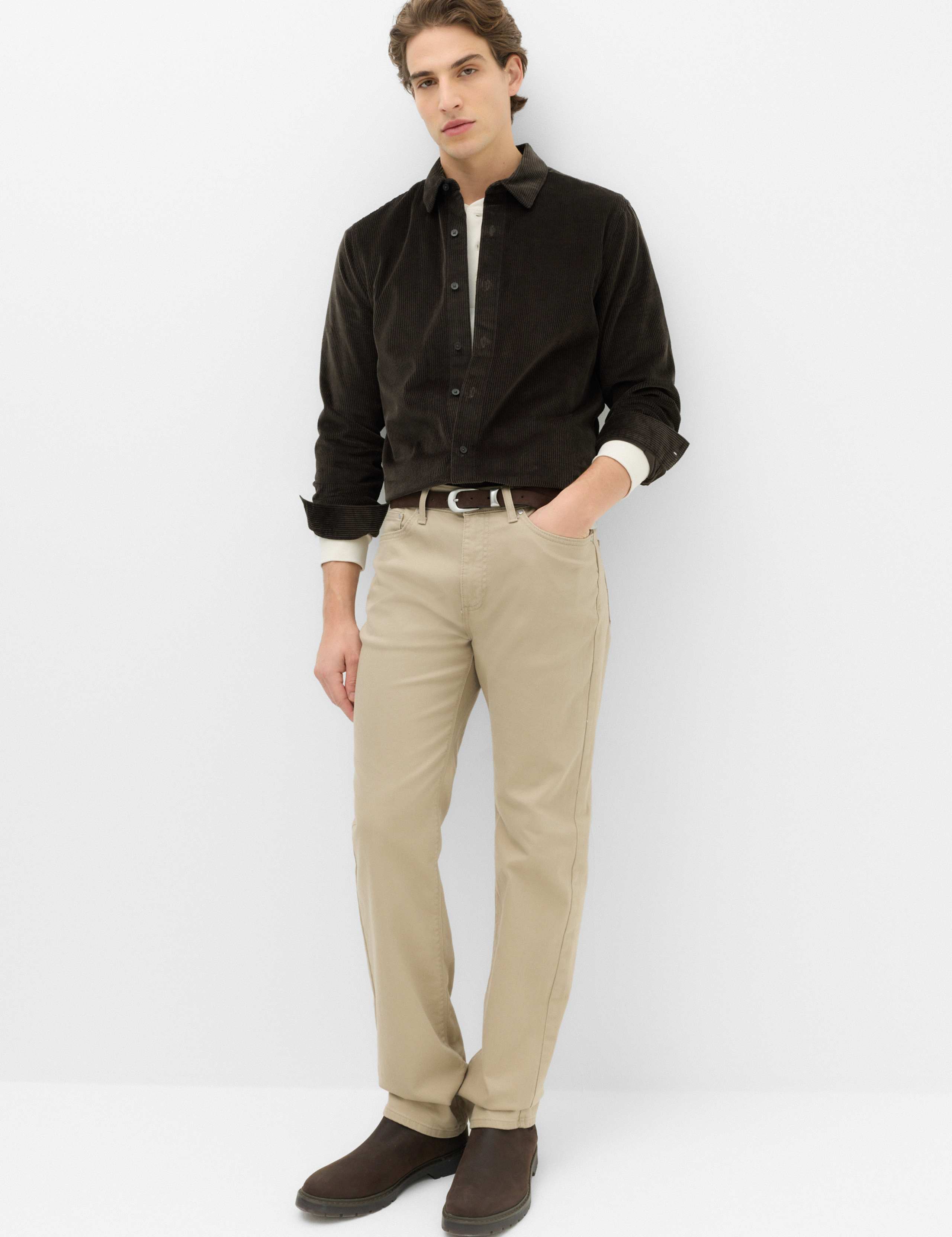 Pure Cotton Fine Corduroy Shirt 6 of 7