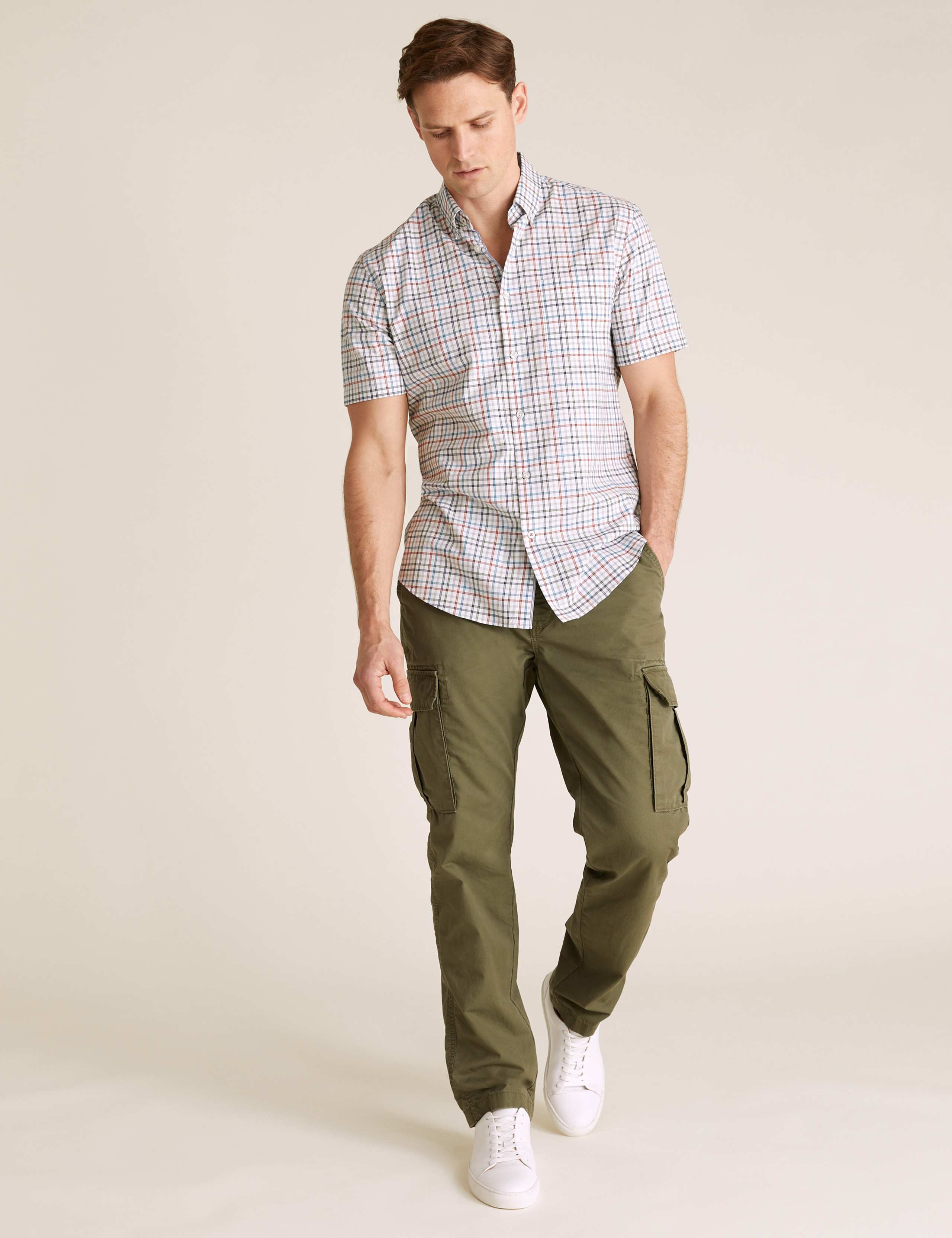 Pure Cotton Check Shirt 1 of 6