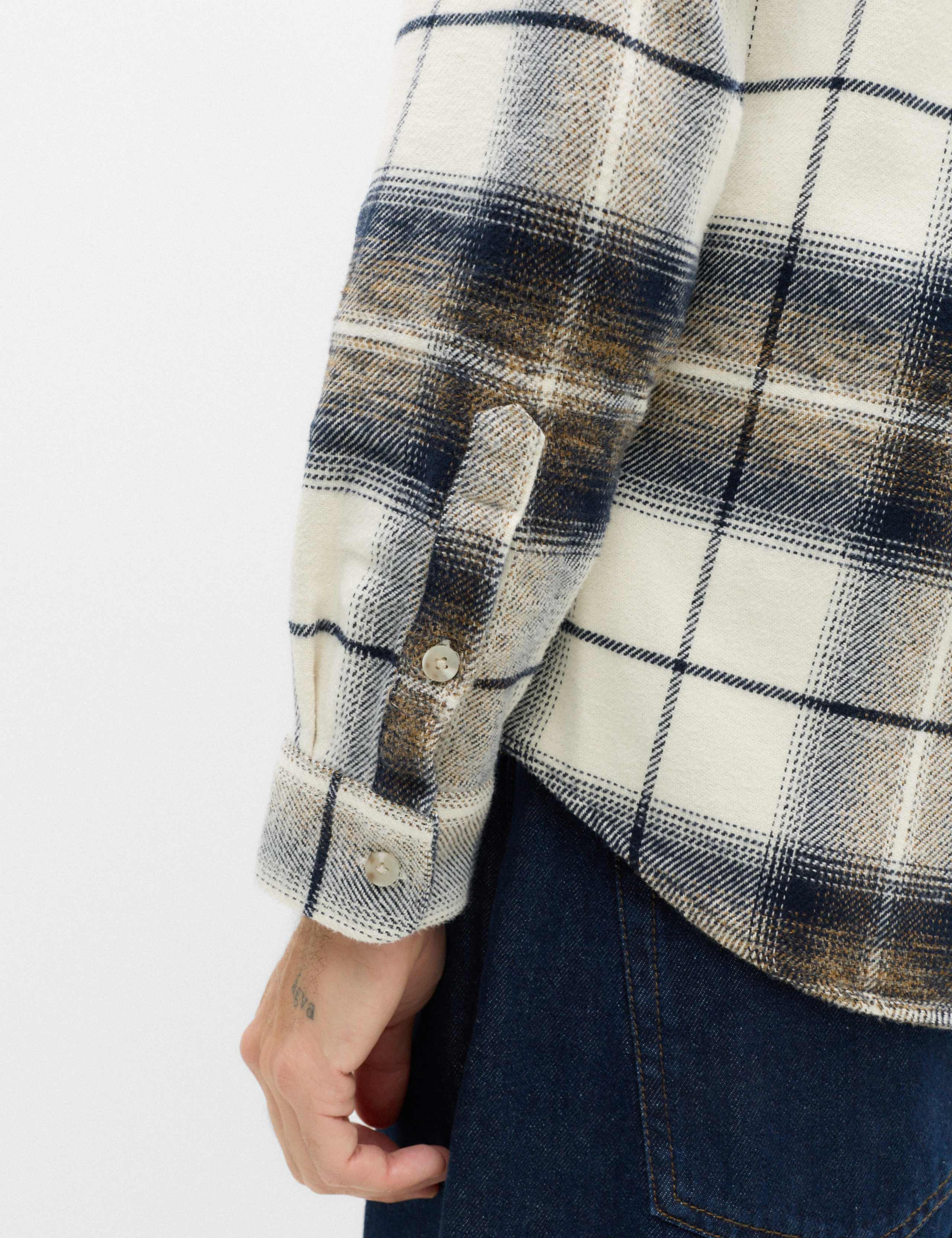 Pure Cotton Grindle Flannel Shirt 4 of 7