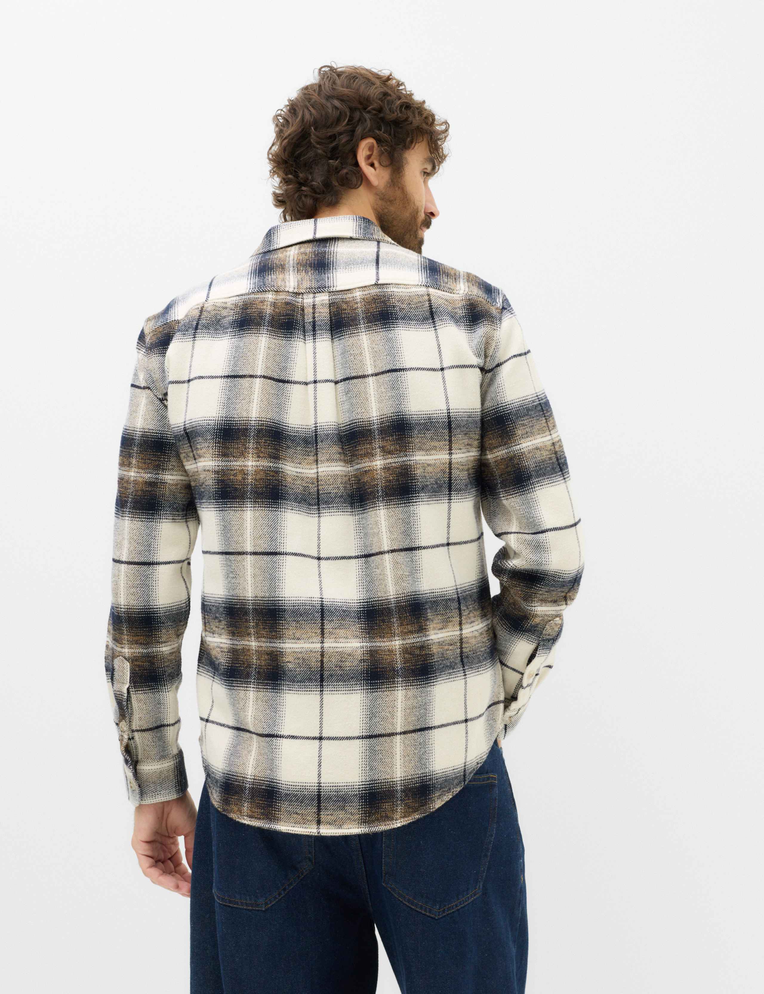 Pure Cotton Grindle Flannel Shirt 5 of 7