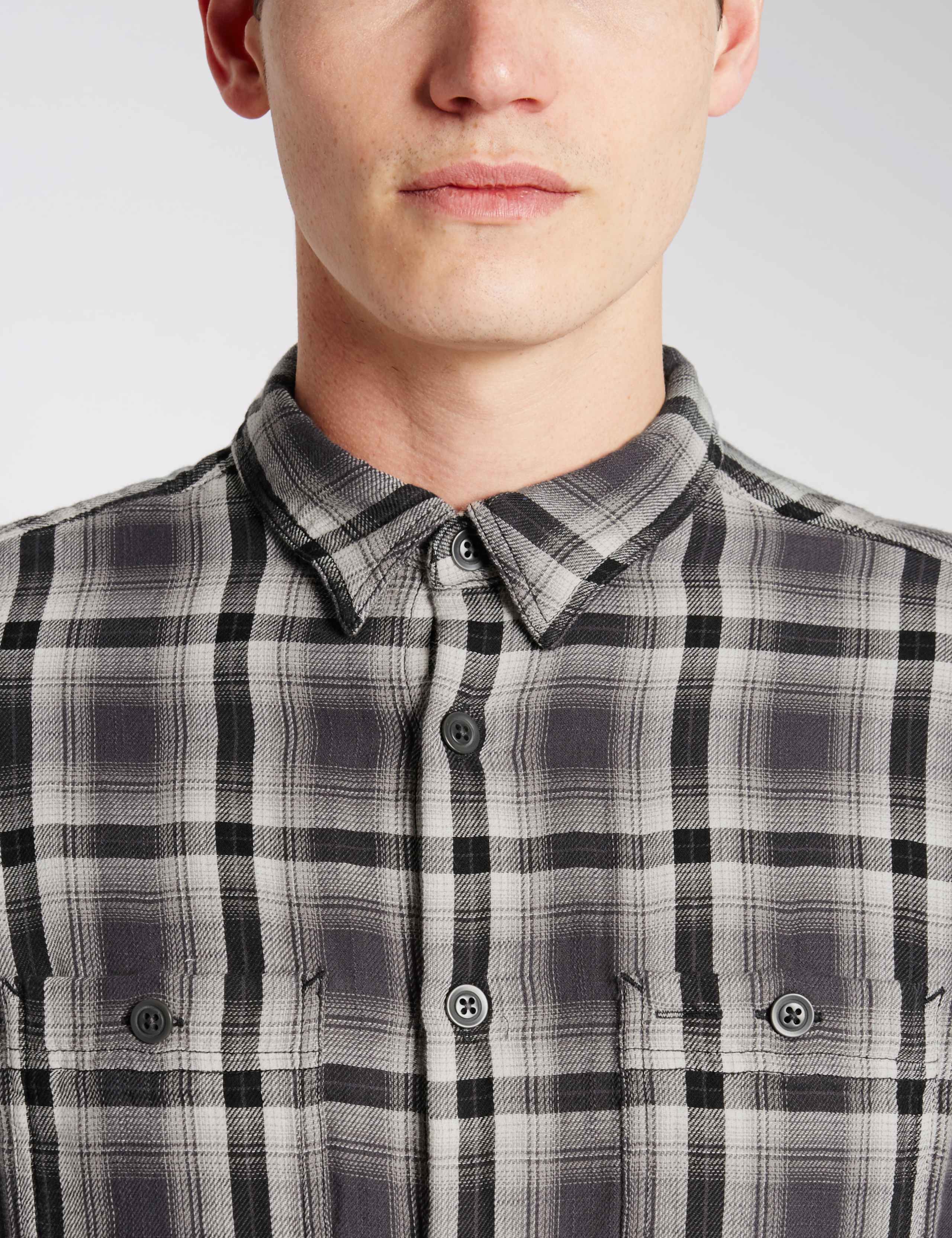 Pure Cotton Double Face Checked Shirt 4 of 5