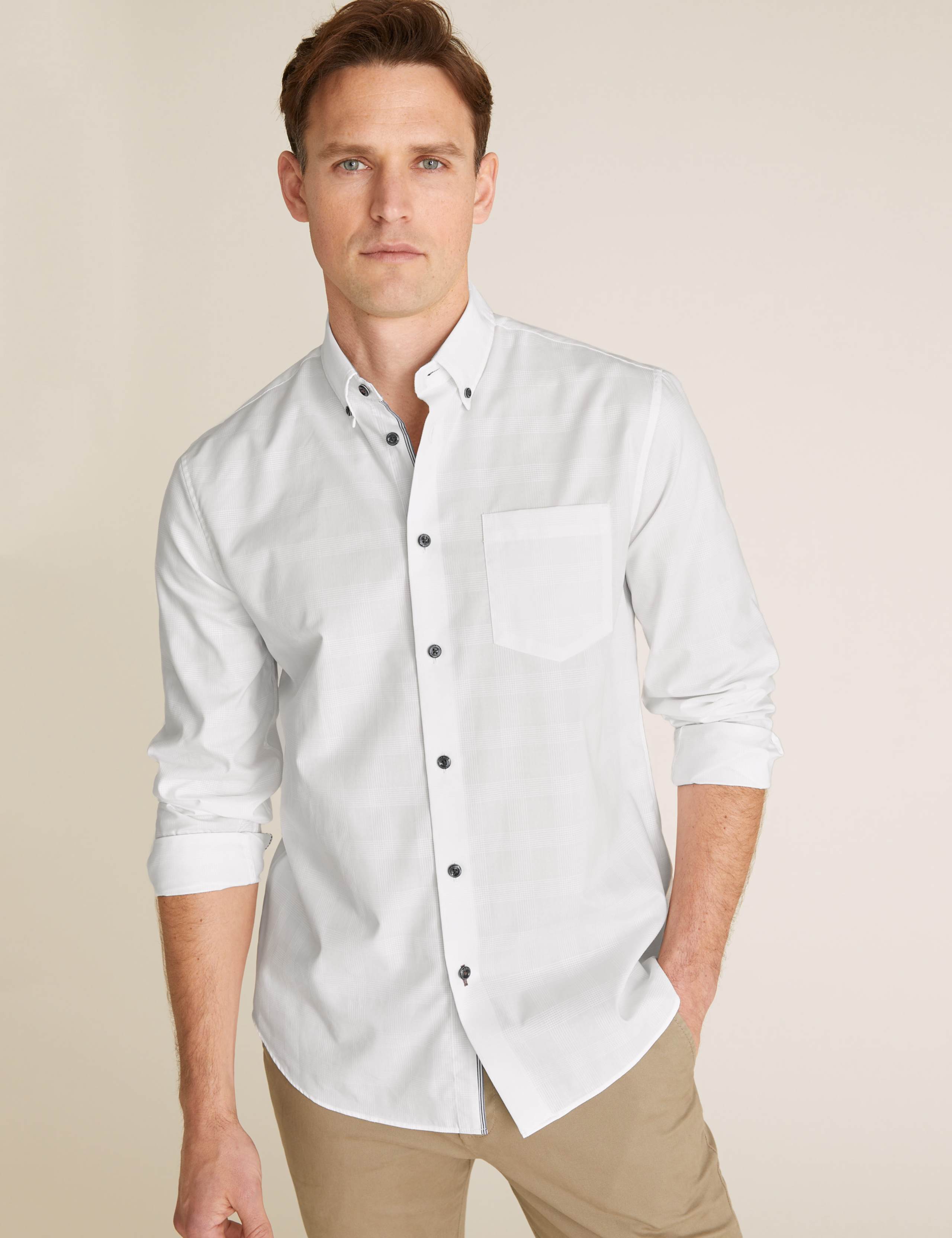 Pure Cotton Check Shirt 1 of 5