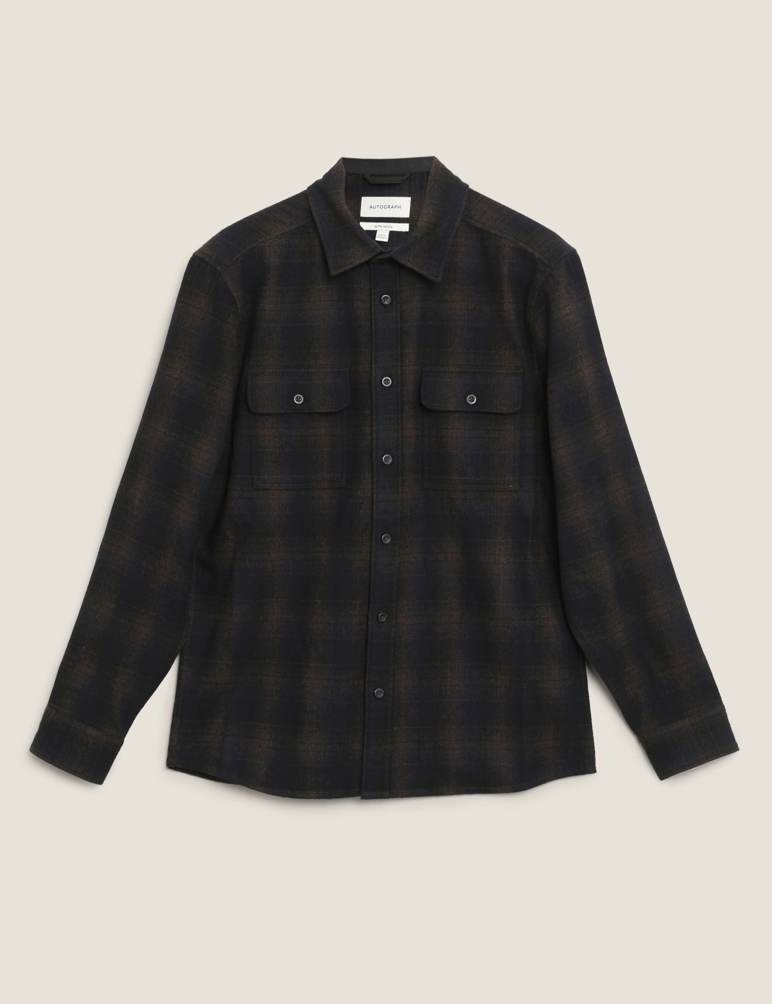Wool Check Overshirt 2 of 4