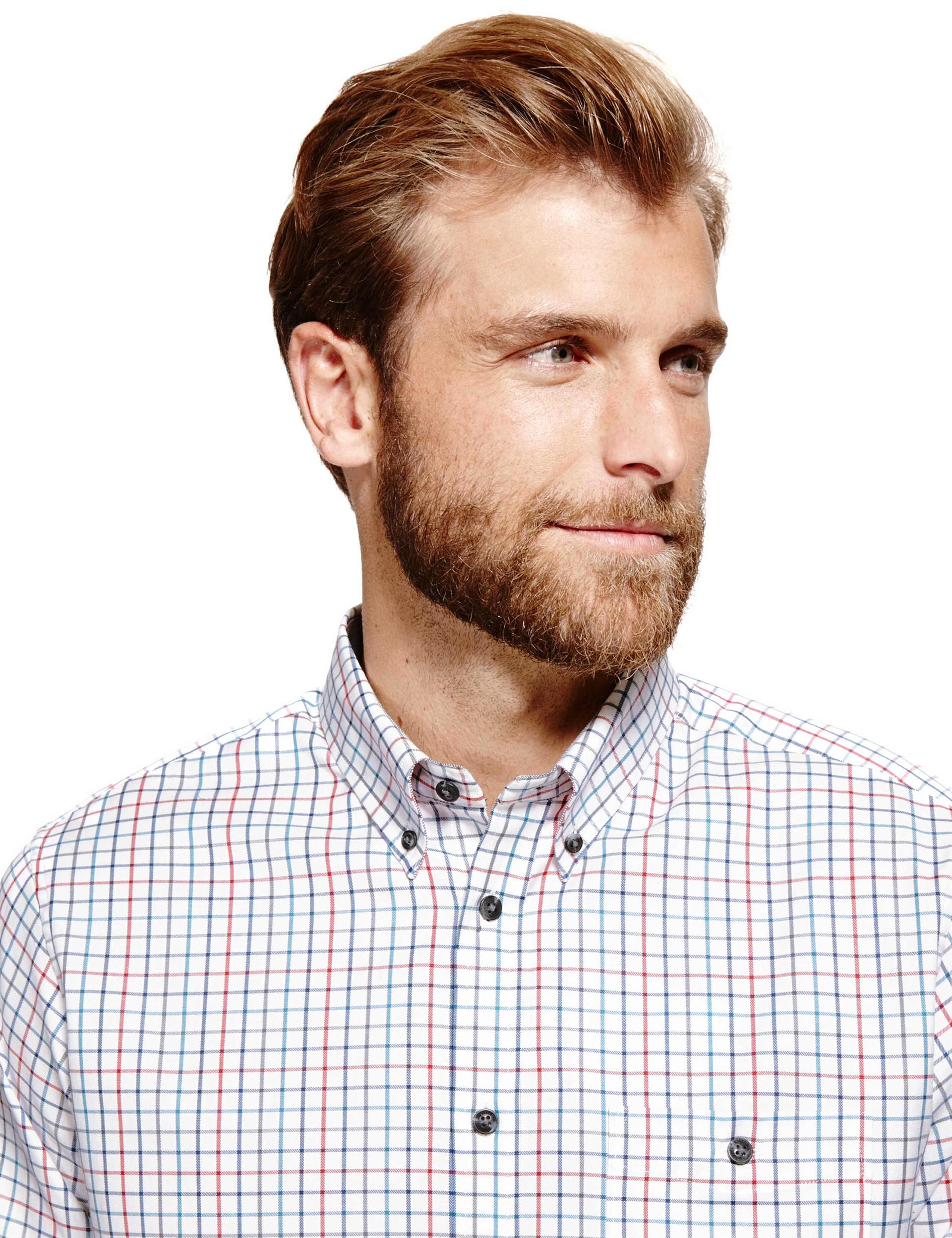 Luxury Pure Cotton Checked Shirt 5 of 6