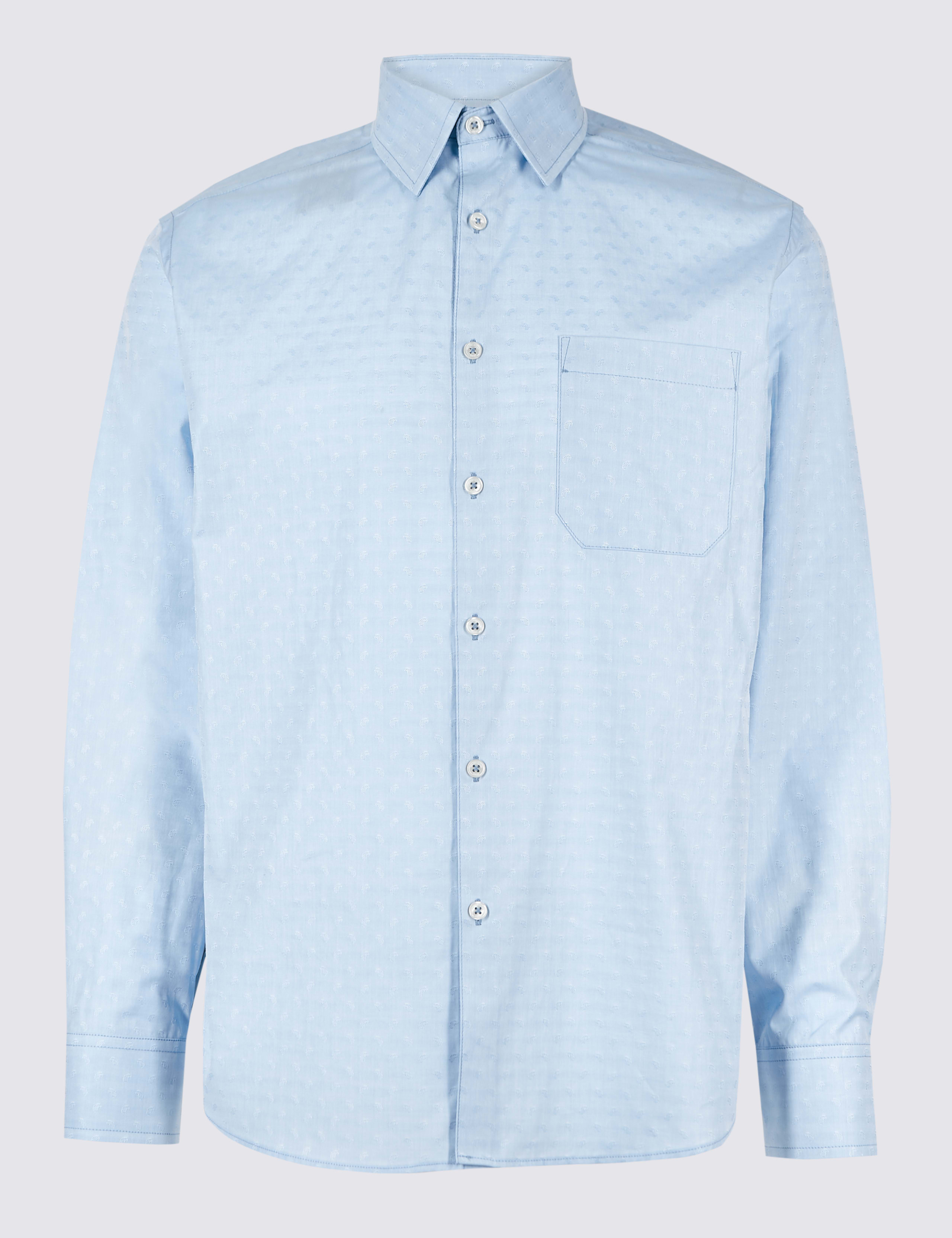 Pure Cotton Regular Fit Luxury Shirt 2 of 7