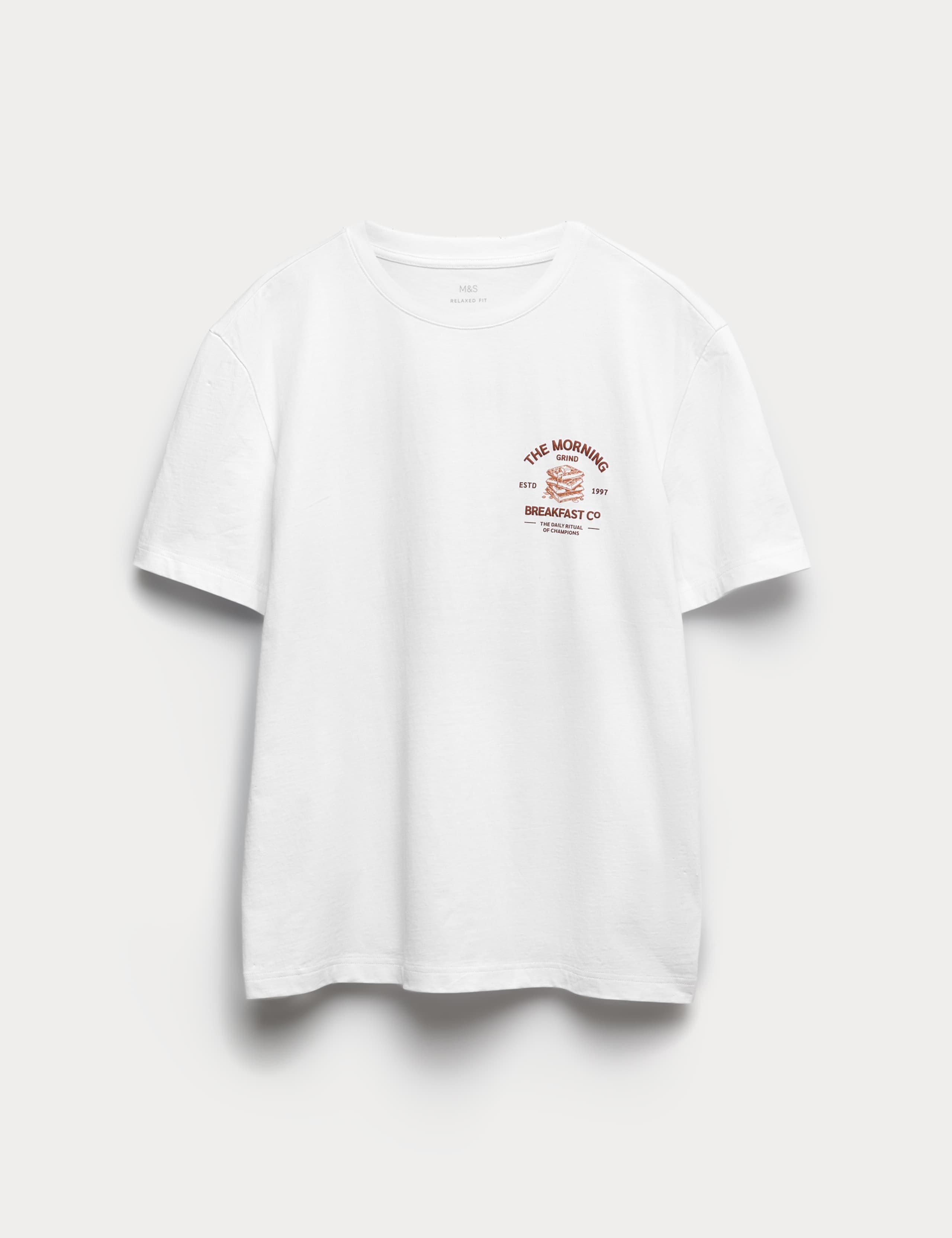 Pure Cotton Morning Grind Graphic T-Shirt 2 of 5
