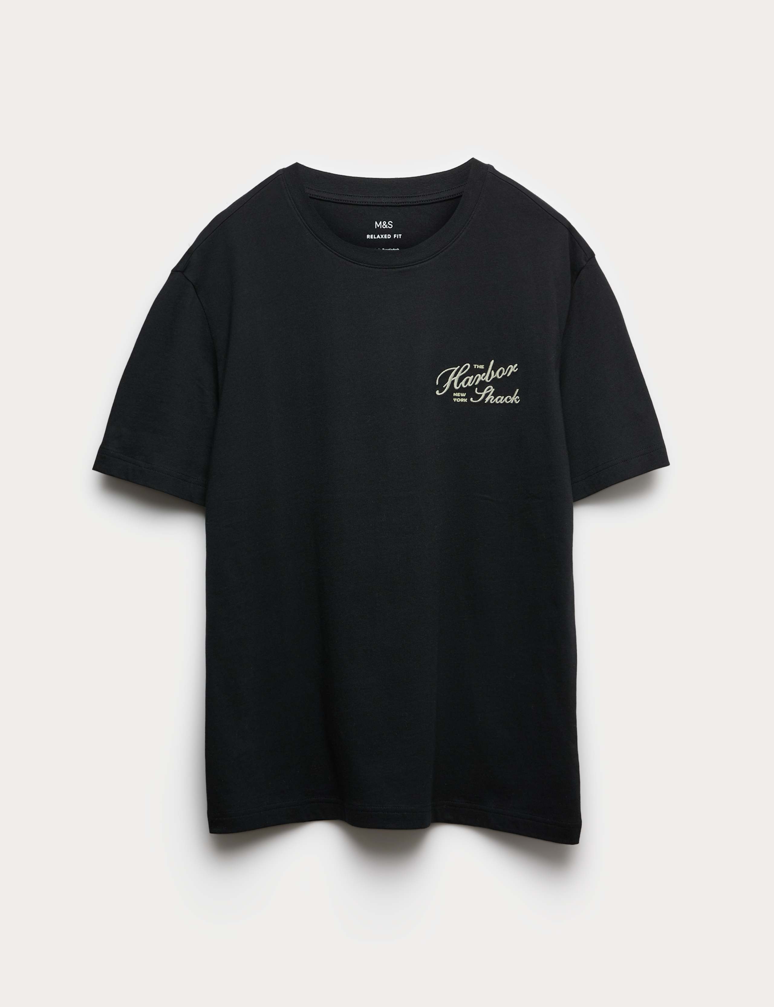 Pure Cotton Harbor Shack Graphic T-Shirt 2 of 5