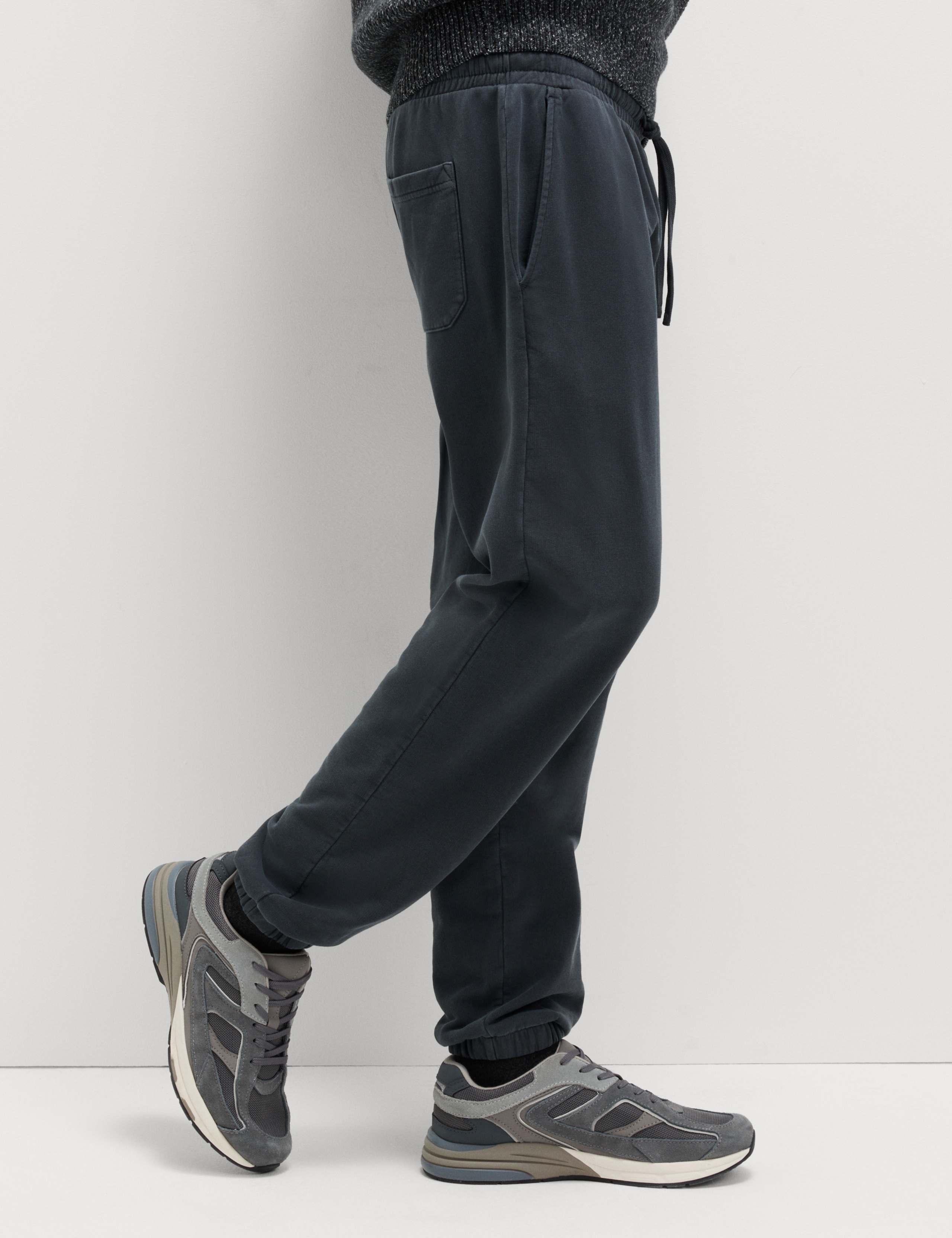 Garment Dyed Pure Cotton Joggers 1 of 6