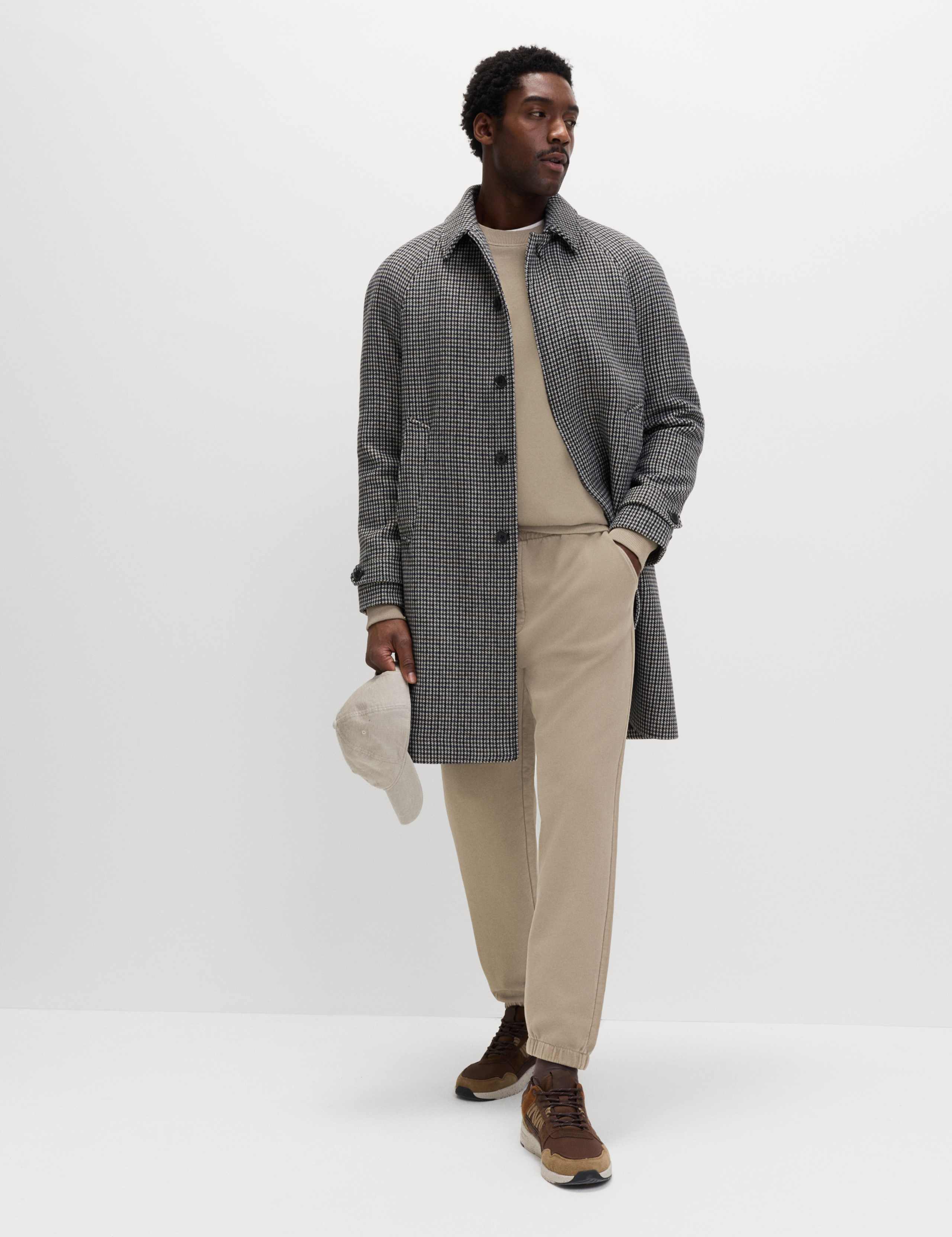 Garment Dyed Pure Cotton Joggers 3 of 6