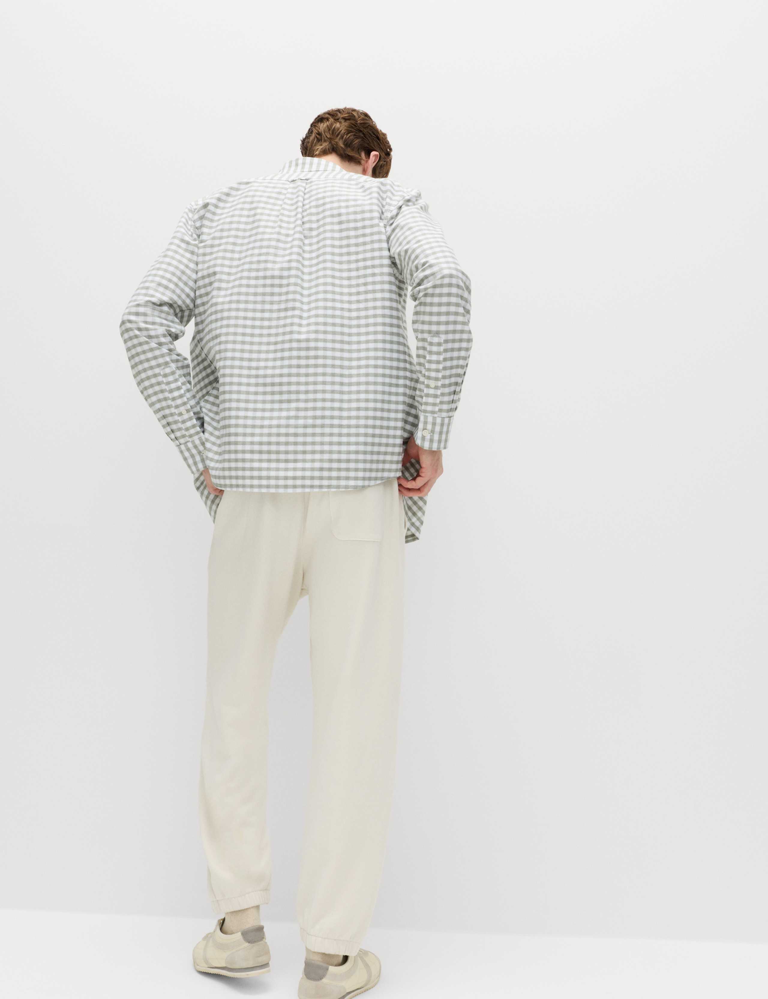 Garment Dyed Pure Cotton Joggers 5 of 7