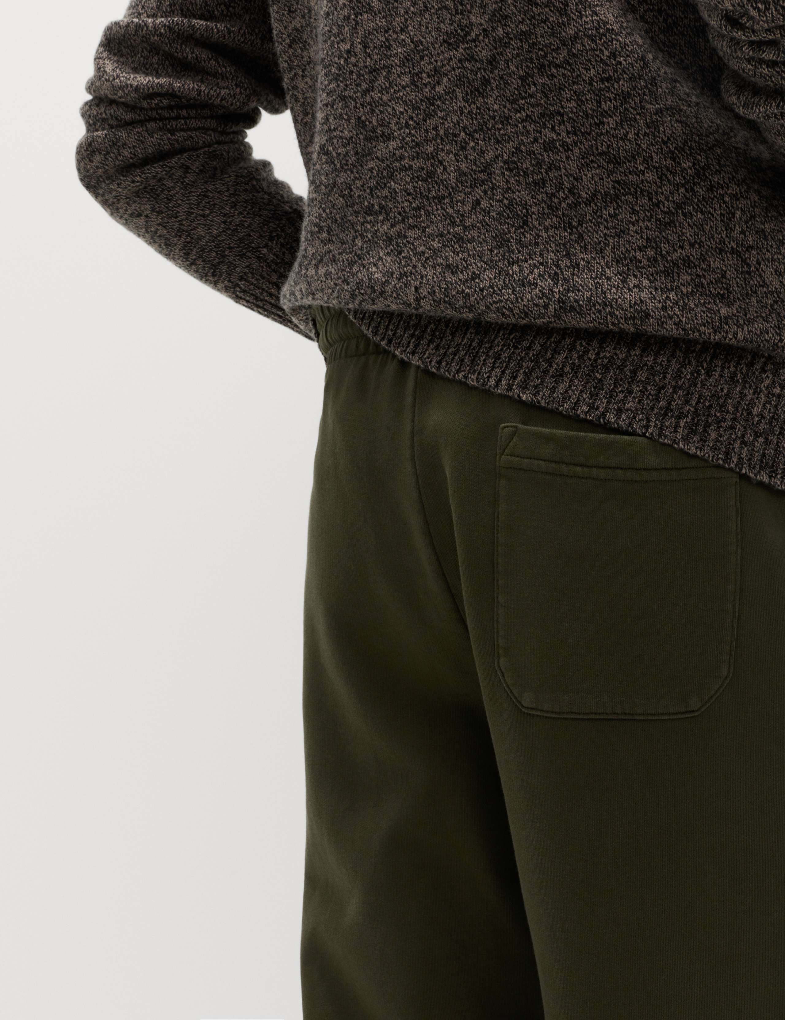 Garment Dyed Pure Cotton Joggers 3 of 5