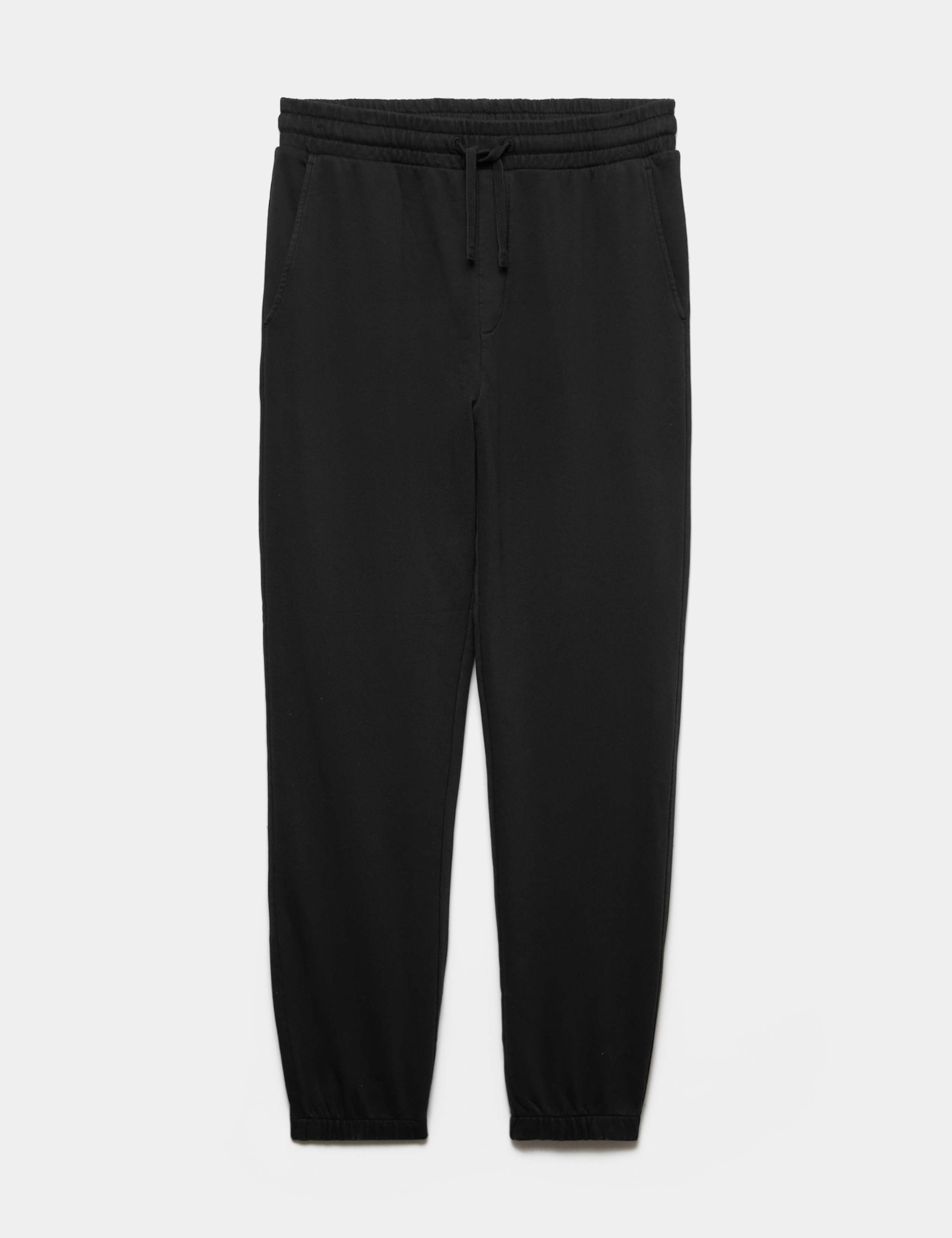 Garment Dyed Pure Cotton Joggers 2 of 6